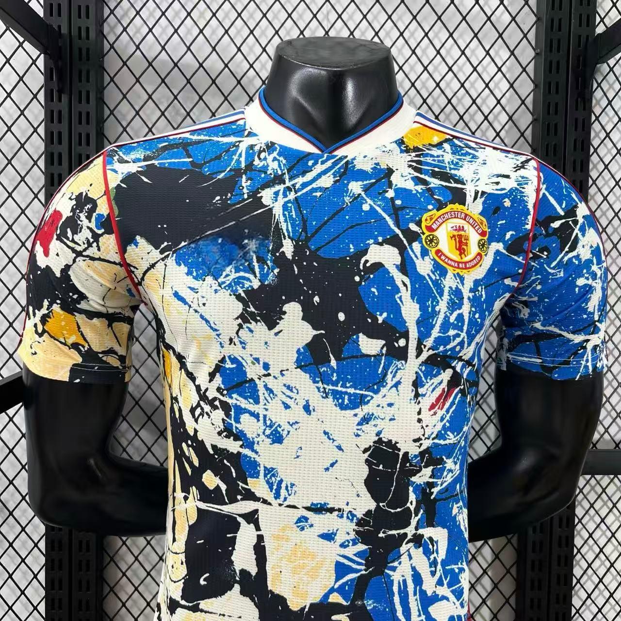 2026-27 Manchester United Stone Rose Co-branded Player S-2XL - Image 3