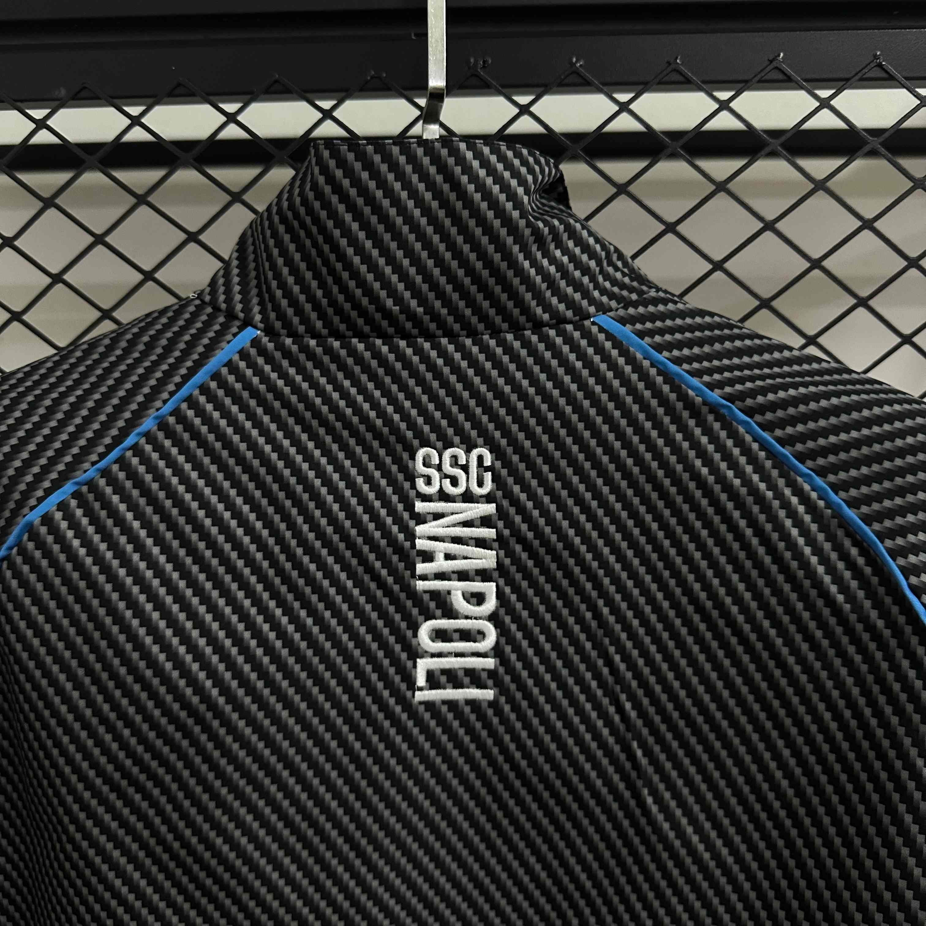 2026-27 Napoli Black Waterproof Windbreaker S-2XL - Image 5