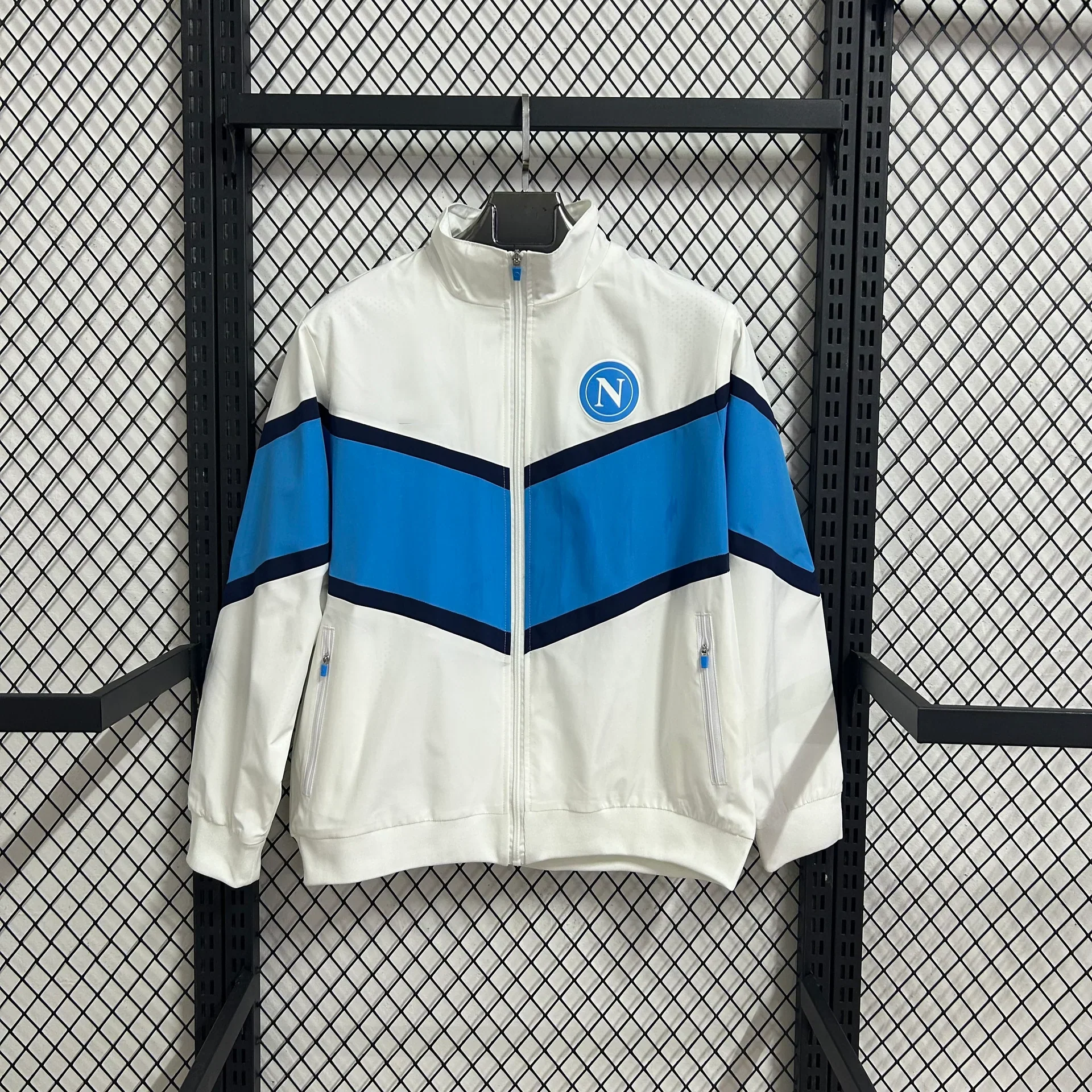 2026-27 Napoli White-bule Windbreaker S-XX