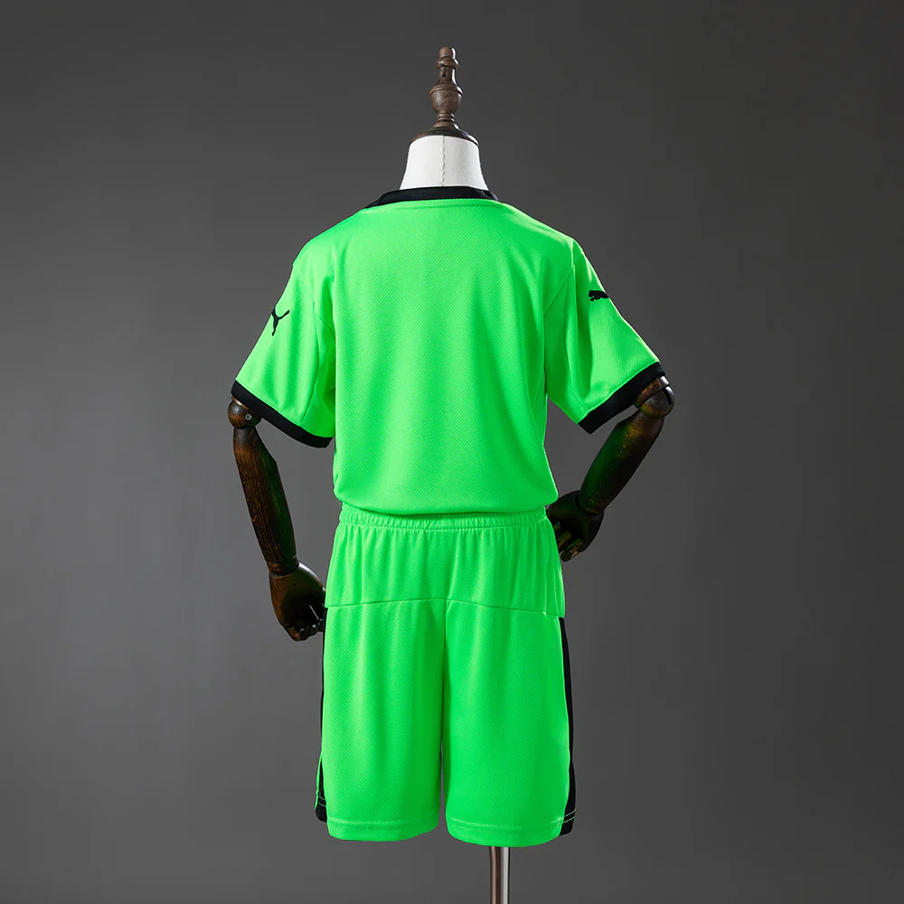 2026 Portugal Fluorescent Green Kids Size 16-28 - Image 2