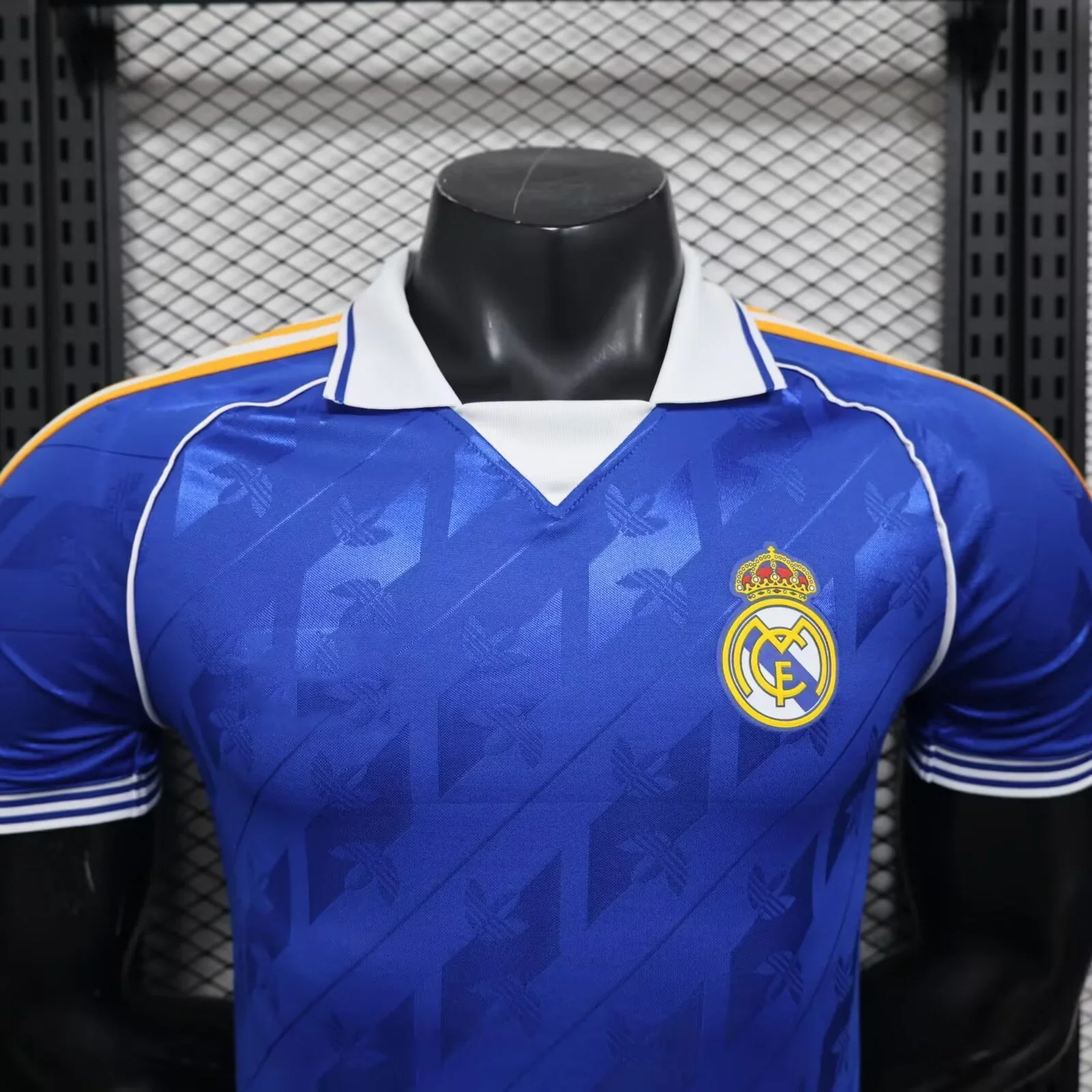 2026-27 Real Madrid Blue Polo Player S-2XL - Image 2