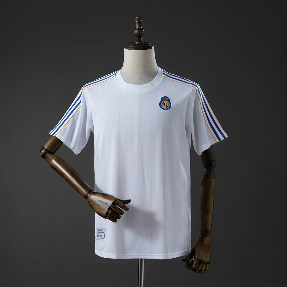 2026-27 Real Madrid Terrace Icons White Blue S-2XL