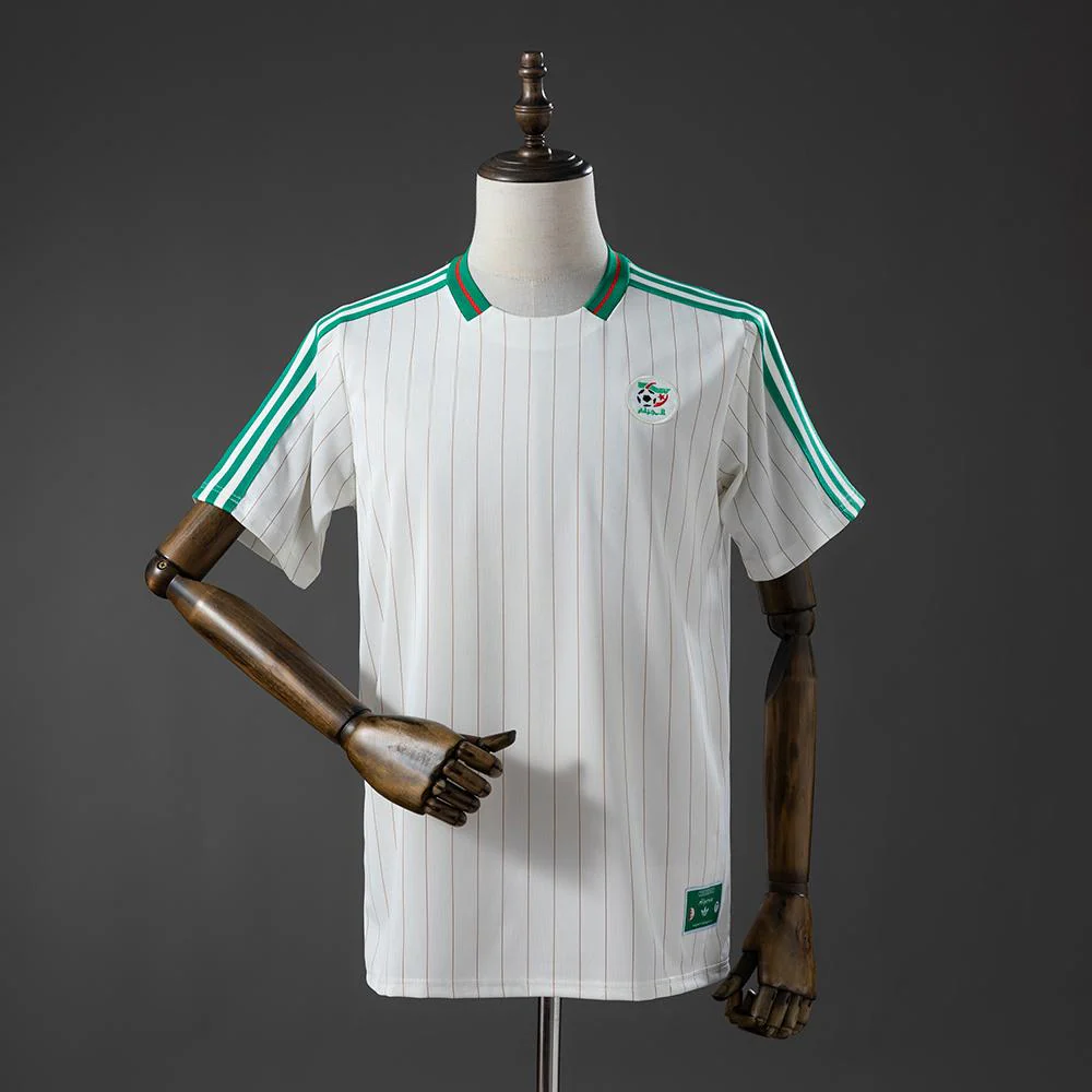 2026 Algeria Terrace Icons White S-2XL