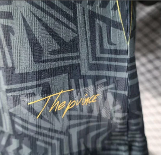 2026 Brazil Black with Gold Geometric Tribal Pattern Player S-2XL - Image 4