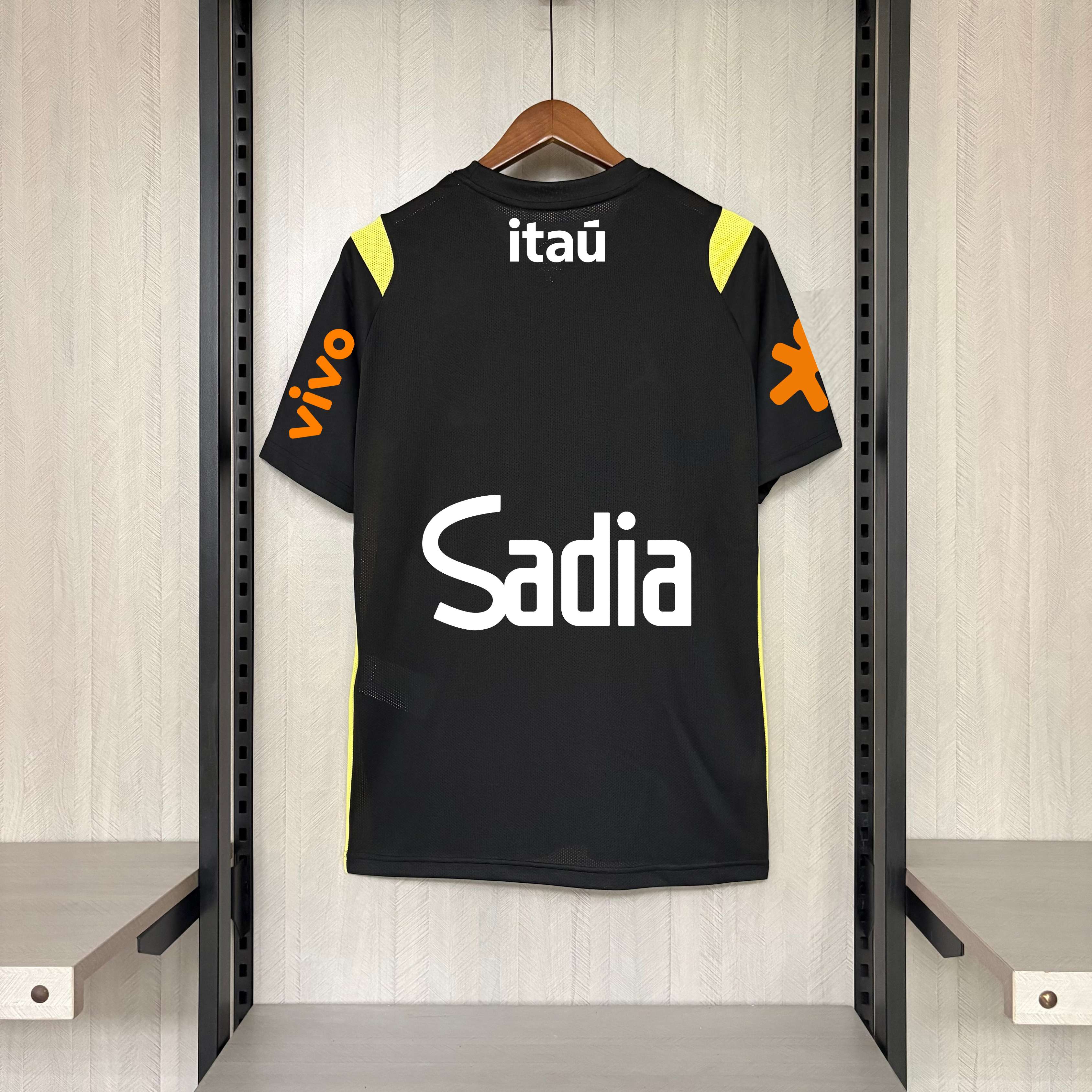 2026 Brazil Training Kit Black All Sponsors S-XXL - Image 2