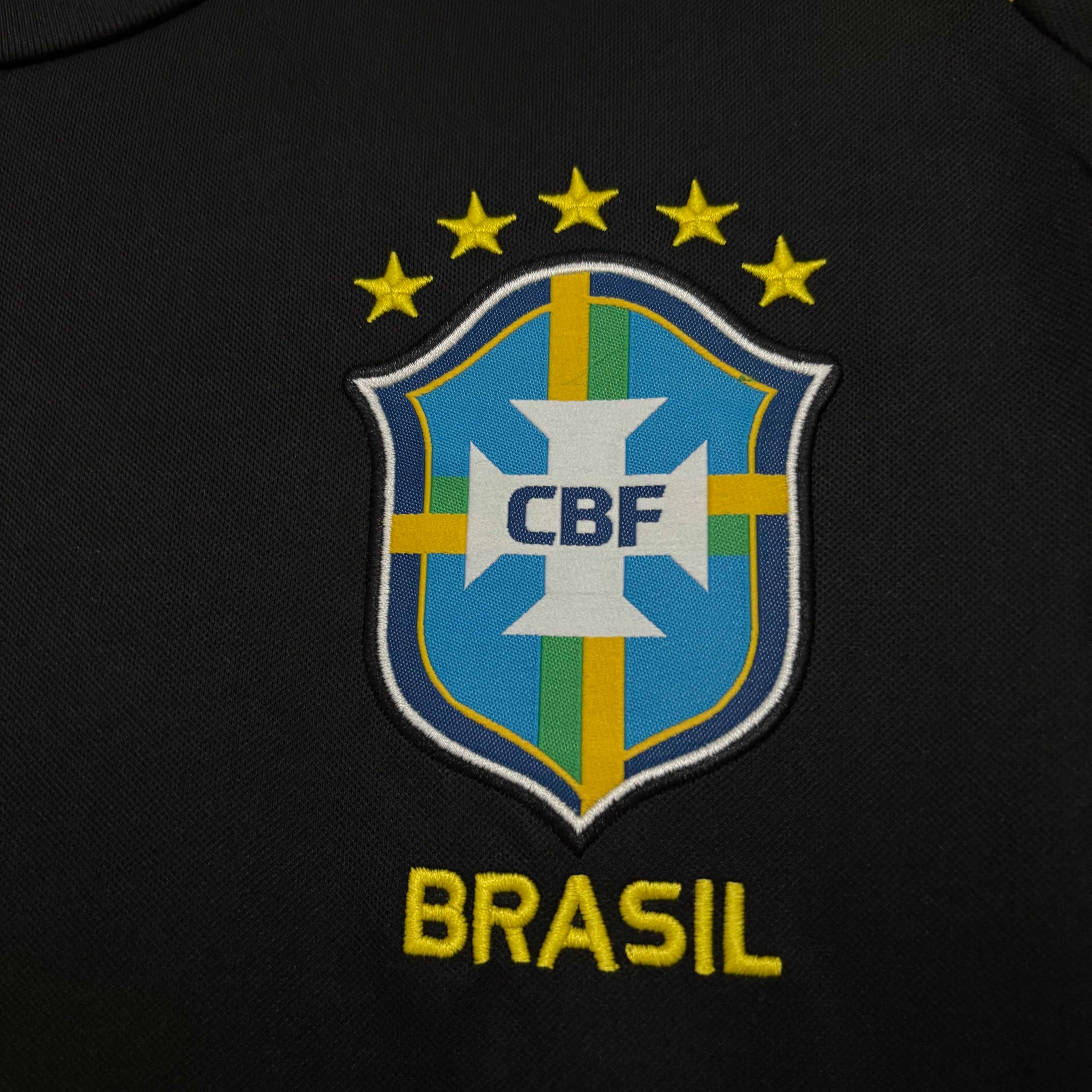 2026 Brazil Training Kit Black Jersey S-XXL - Image 3