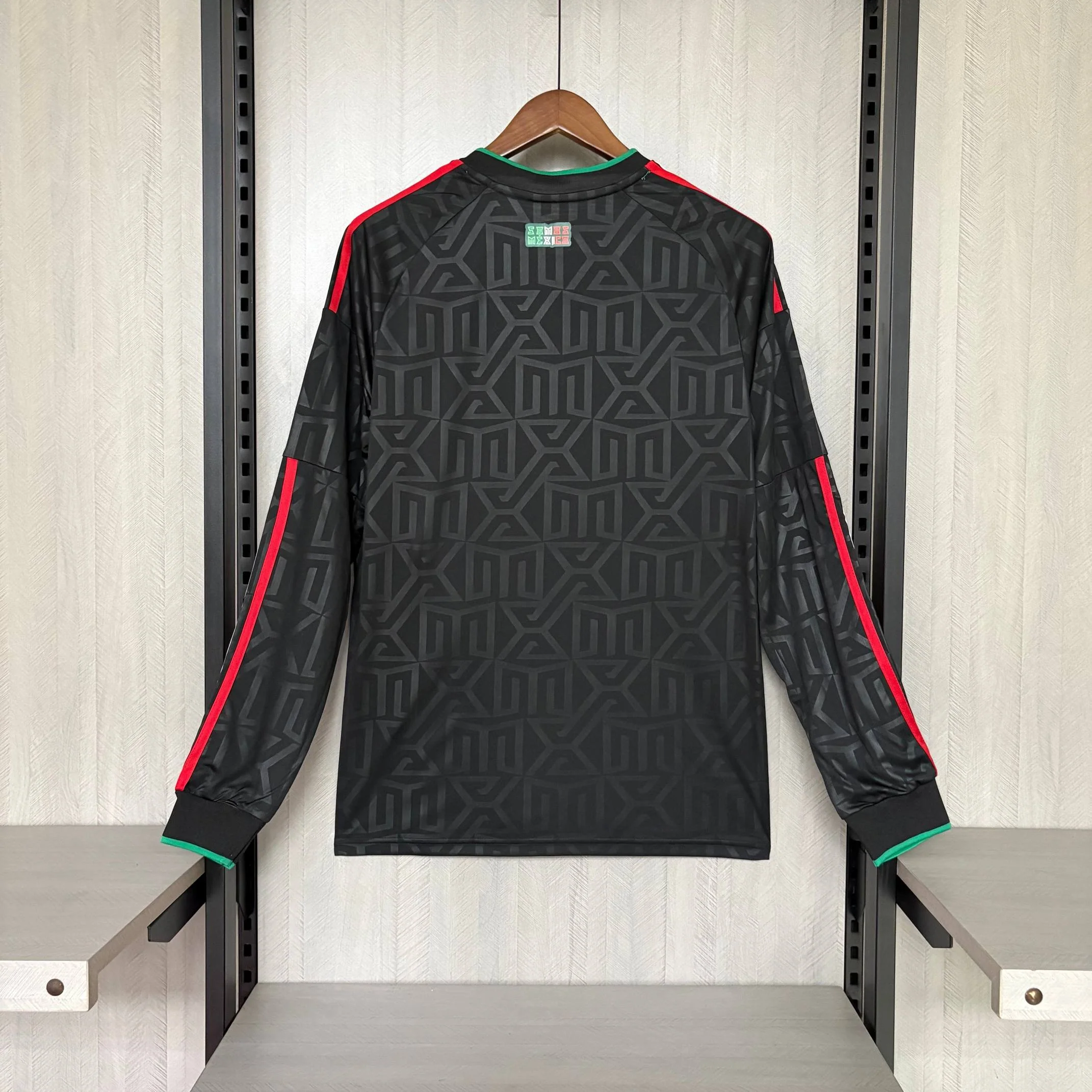 2026 Mexico Black Long-sleeved S-XXXXL - Image 2