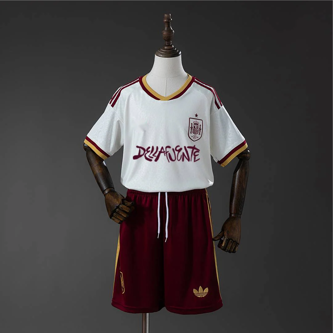 2026 Spain AwayX DELLAFUENTE Kids sizes 16-28