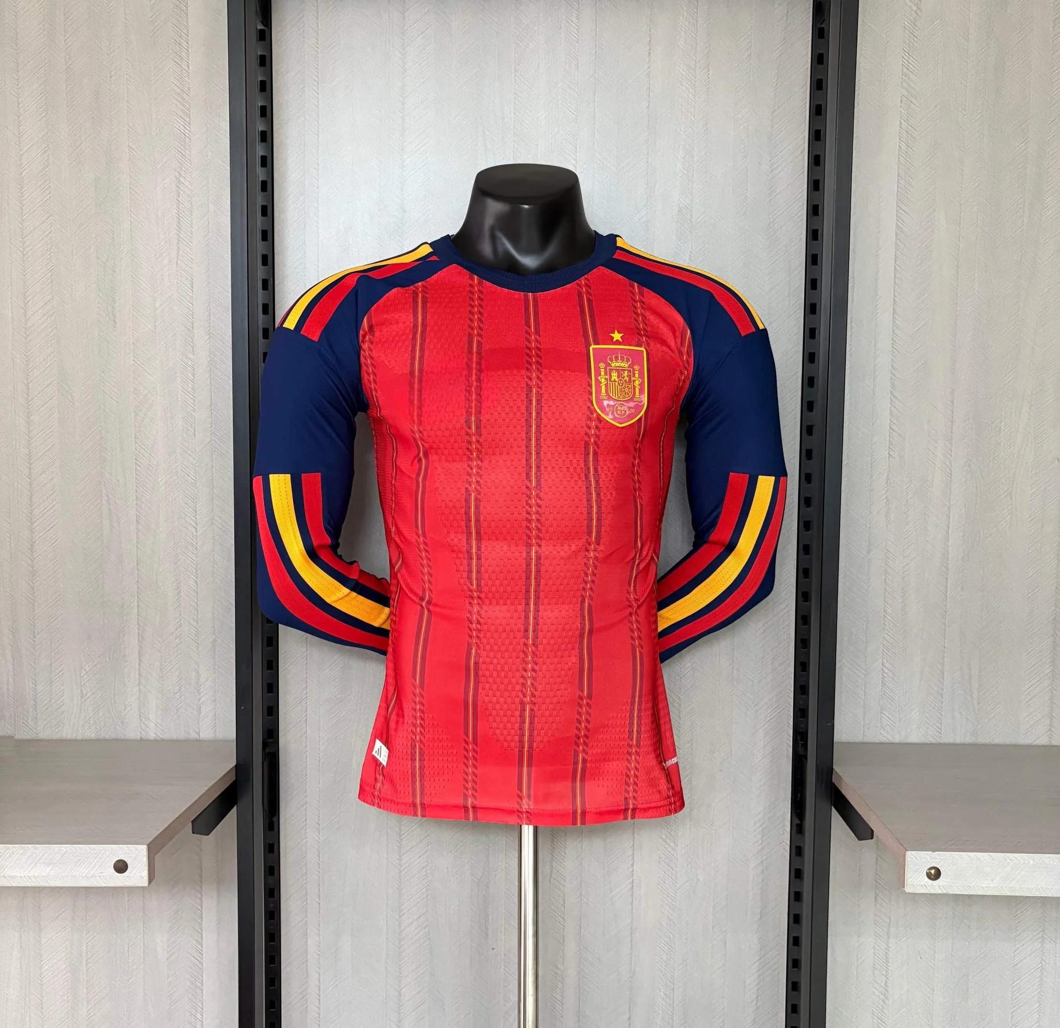 2026 Spain Home long sleeved Player Version S-2XL