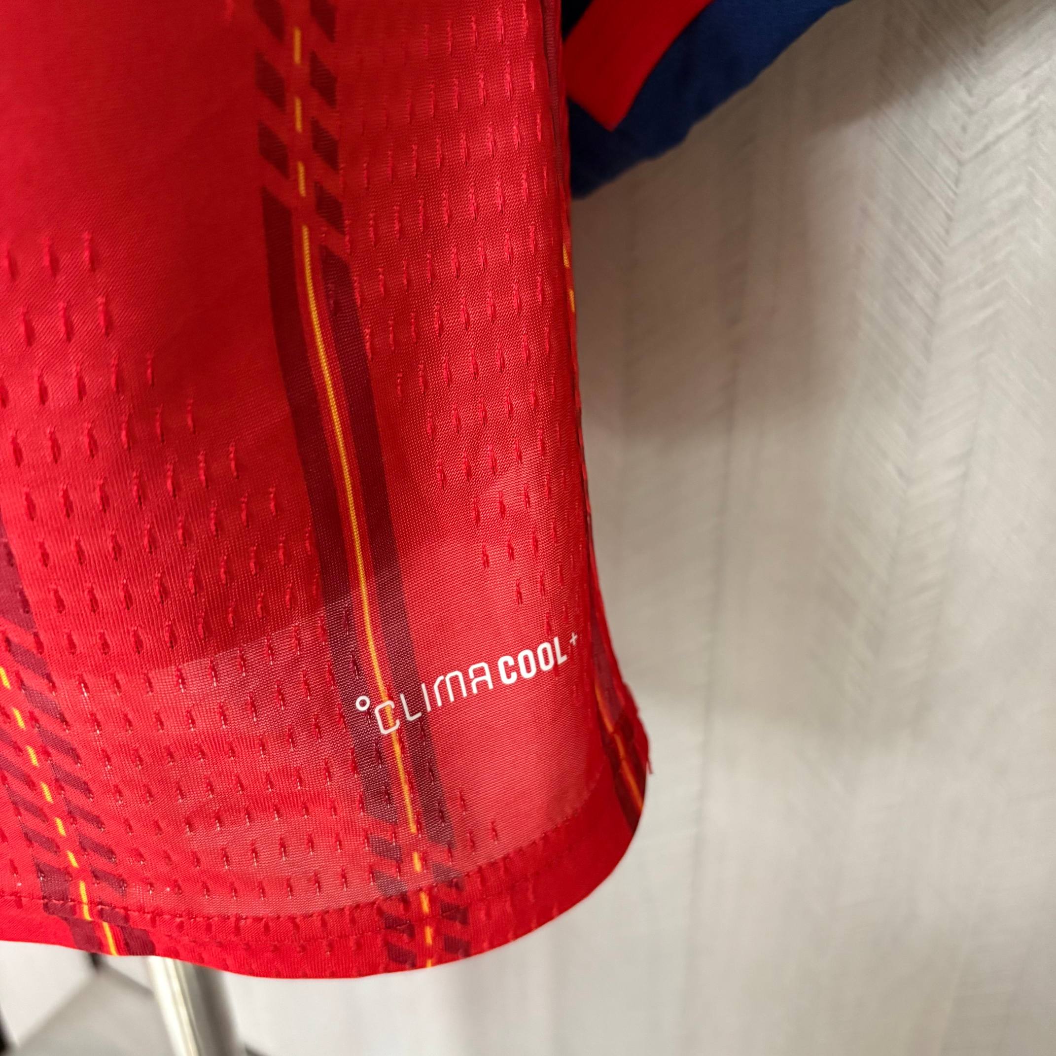 2026 Spain Home long sleeved Player Version S-2XL - Image 3
