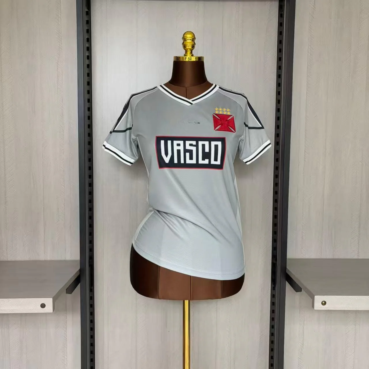 2026 Vasco da Gama Gray Women S-XXL