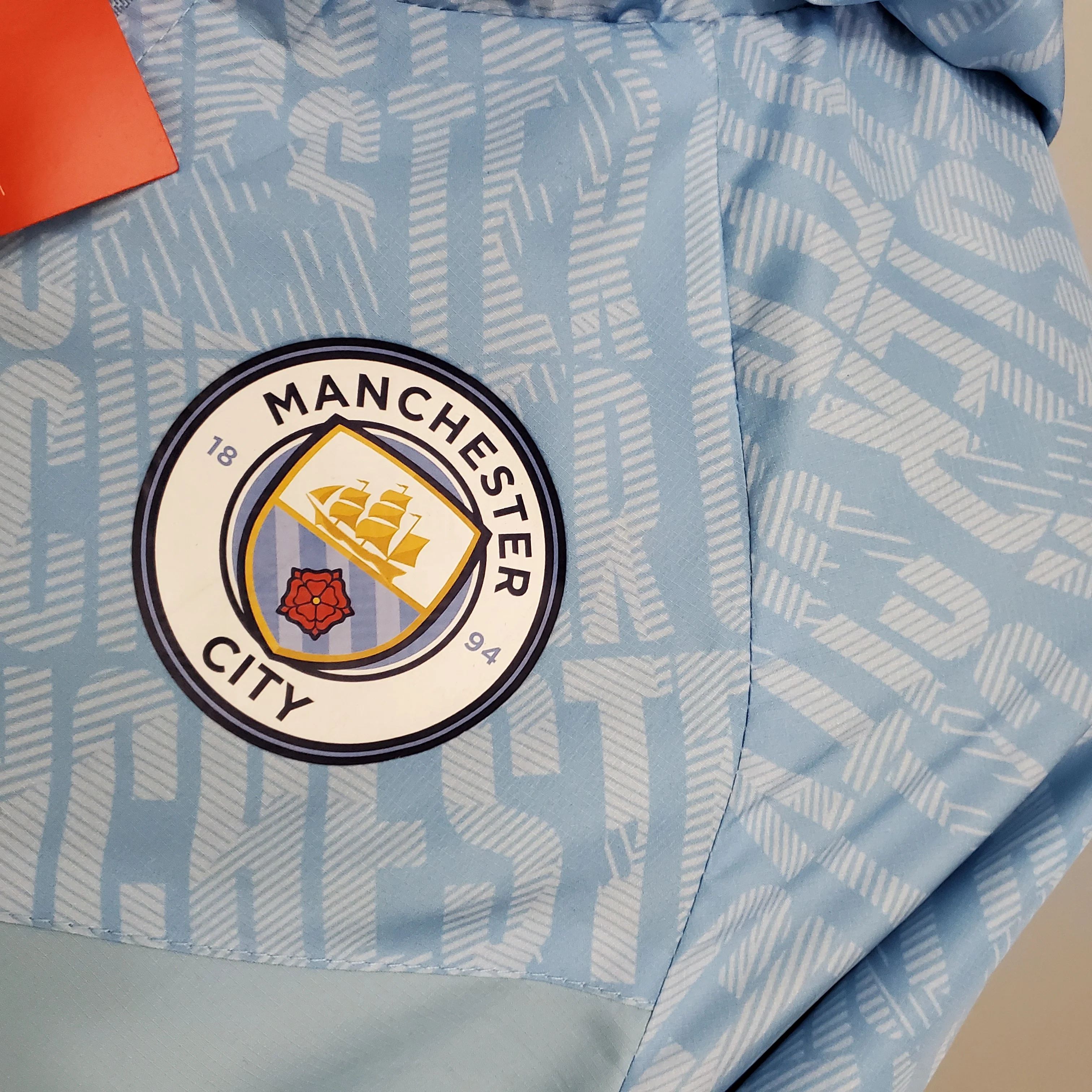 21-22 Windbreaker Manchester City blue S-XXL - Image 4