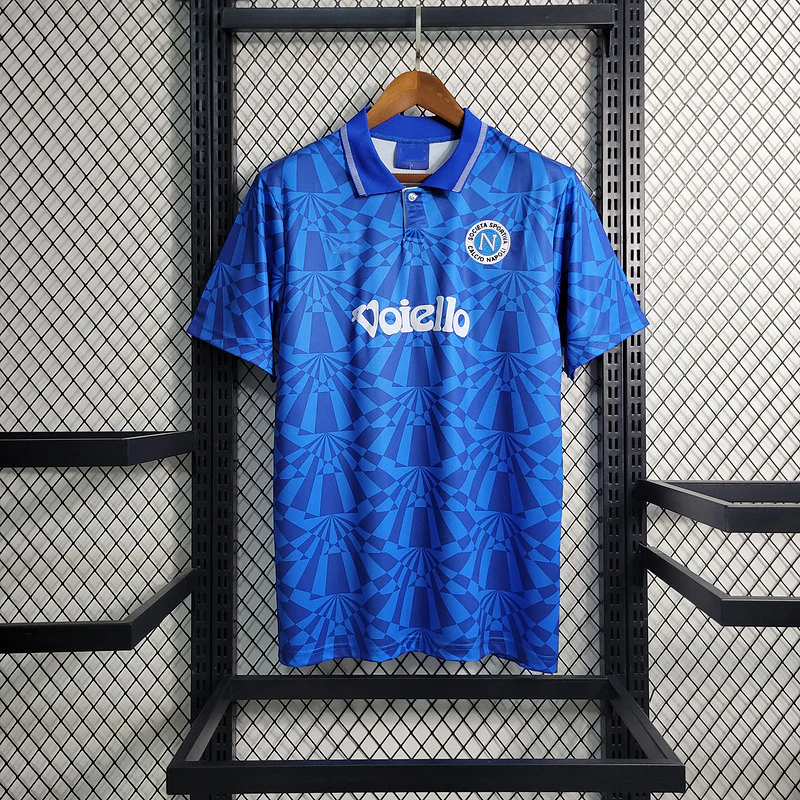 1991-93 Napoli Home Retro Size S-XXL