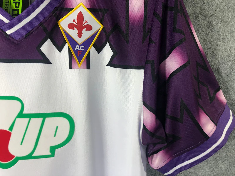 1992-93 ACF Fiorentina away Retro S-XXL - Image 3