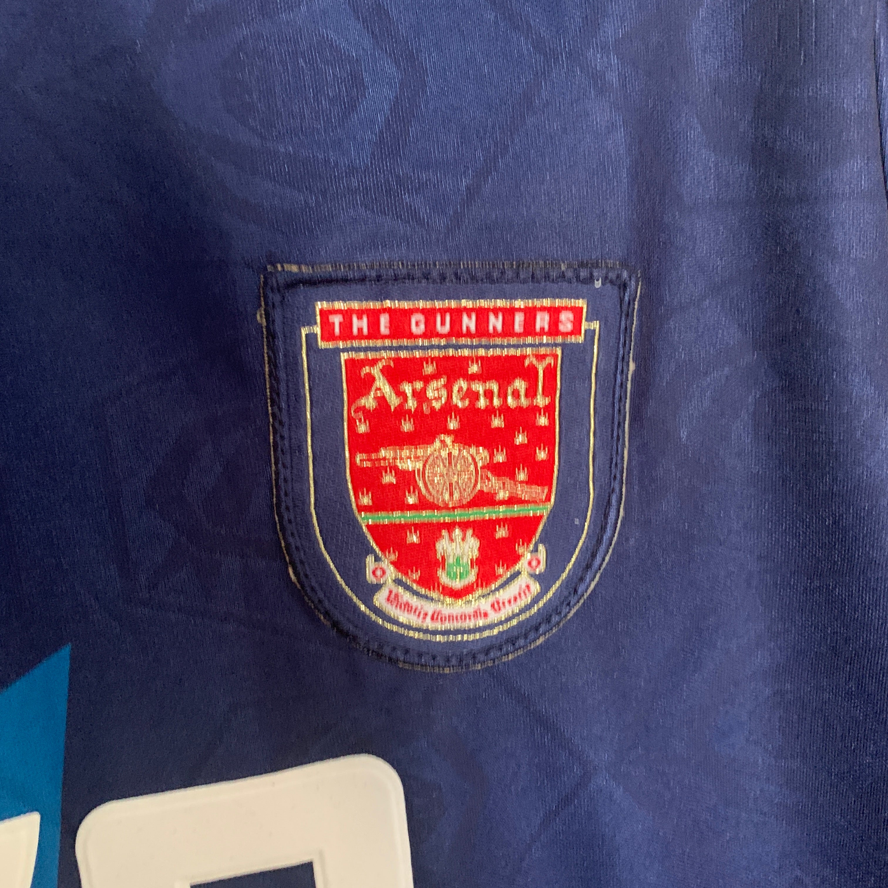 1995-96 Arsenal Away Long Sleeve S-2XL - Image 3