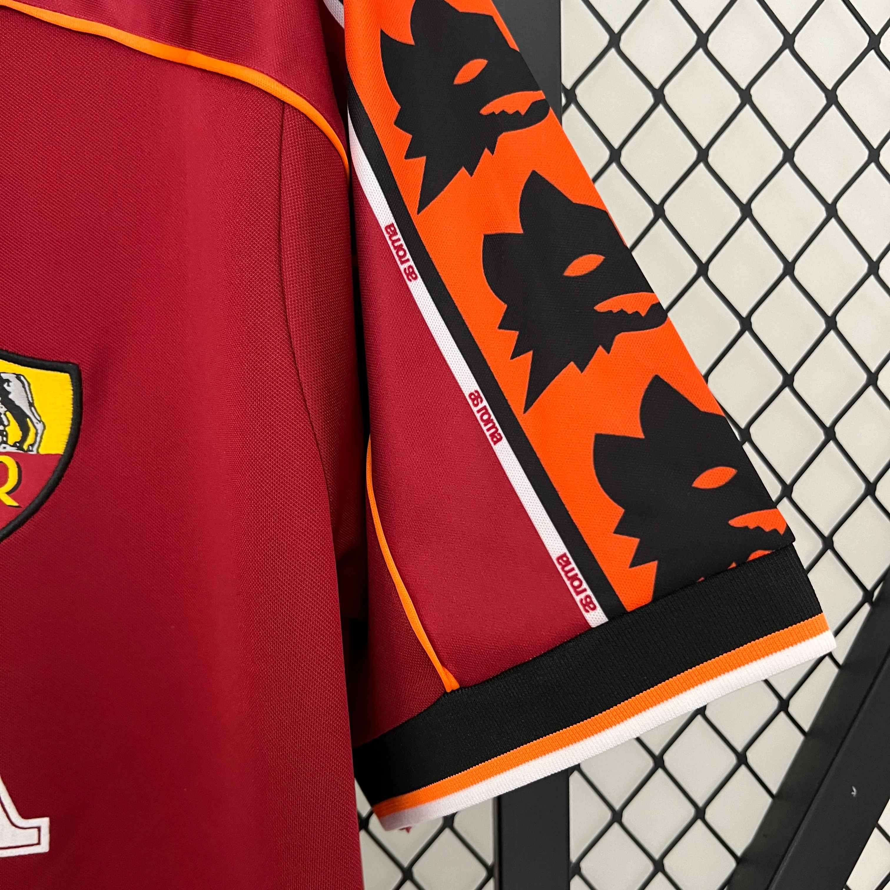 1998-99 Roma Home Retro S-XXL - Image 4