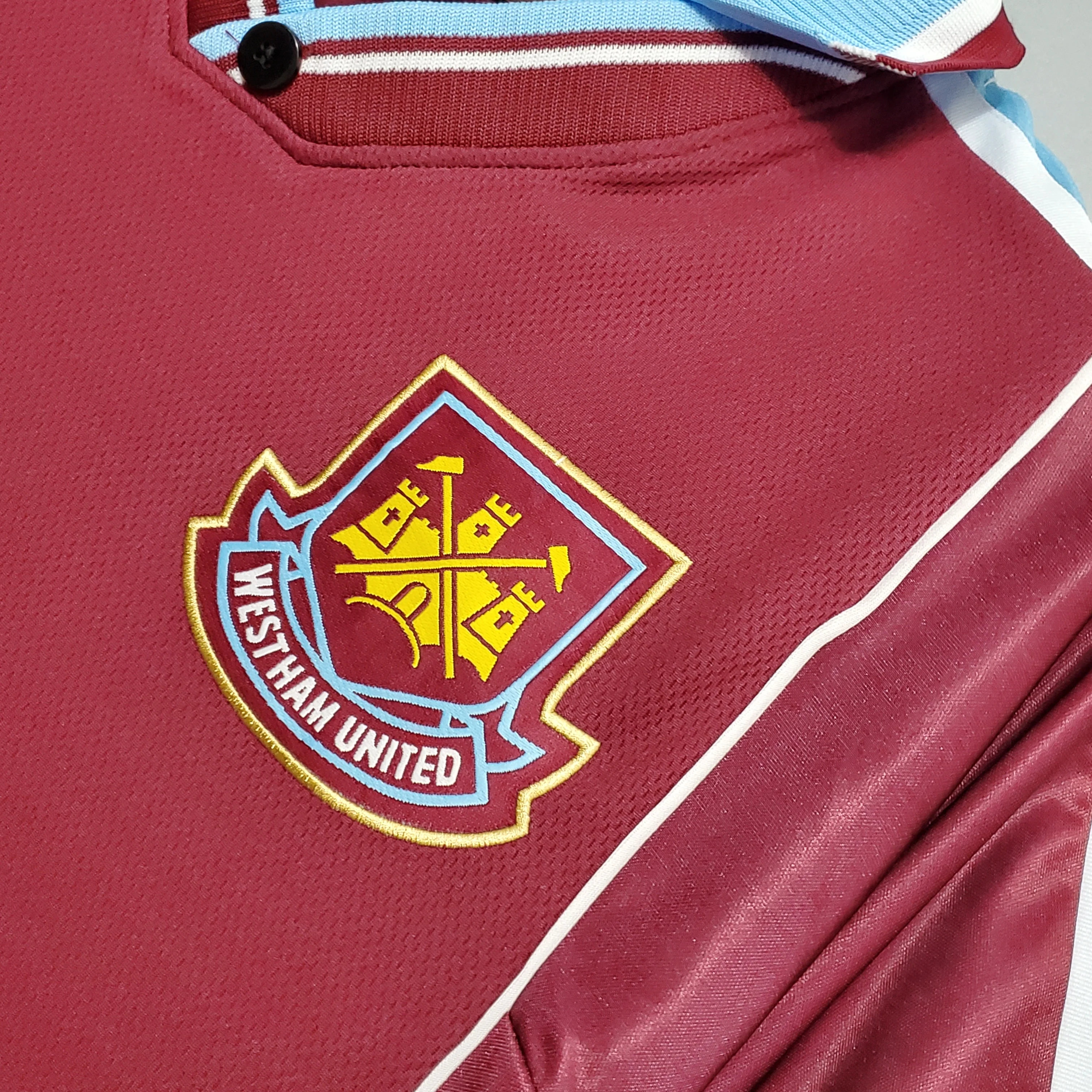 1999-01 West Ham United home Retro S-XXL - Image 4