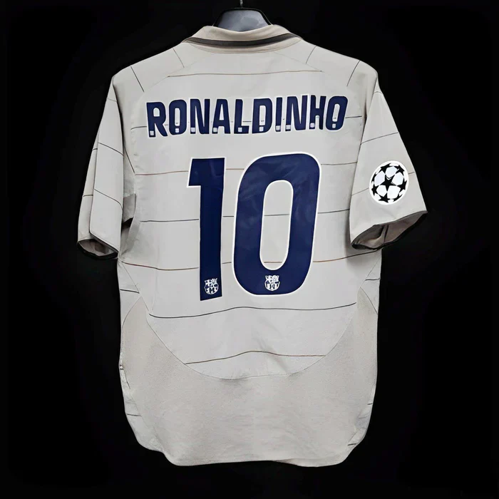 2003-04 Barcelona away Retro S-2XL - Image 2