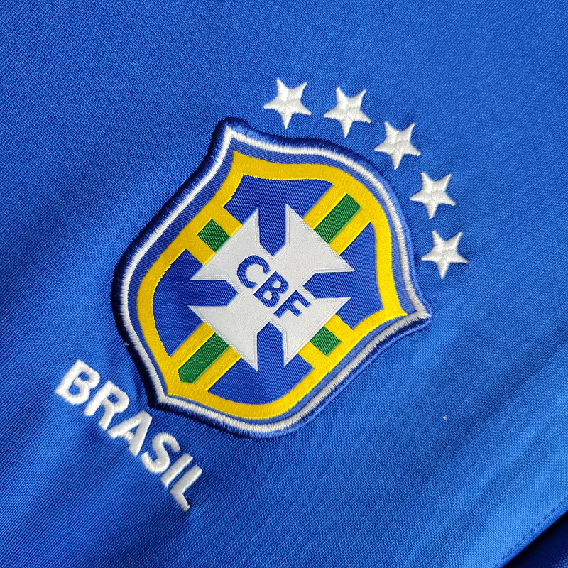 Brazil Training Wear Blue All Sponsor Size S-XXL - Image 3