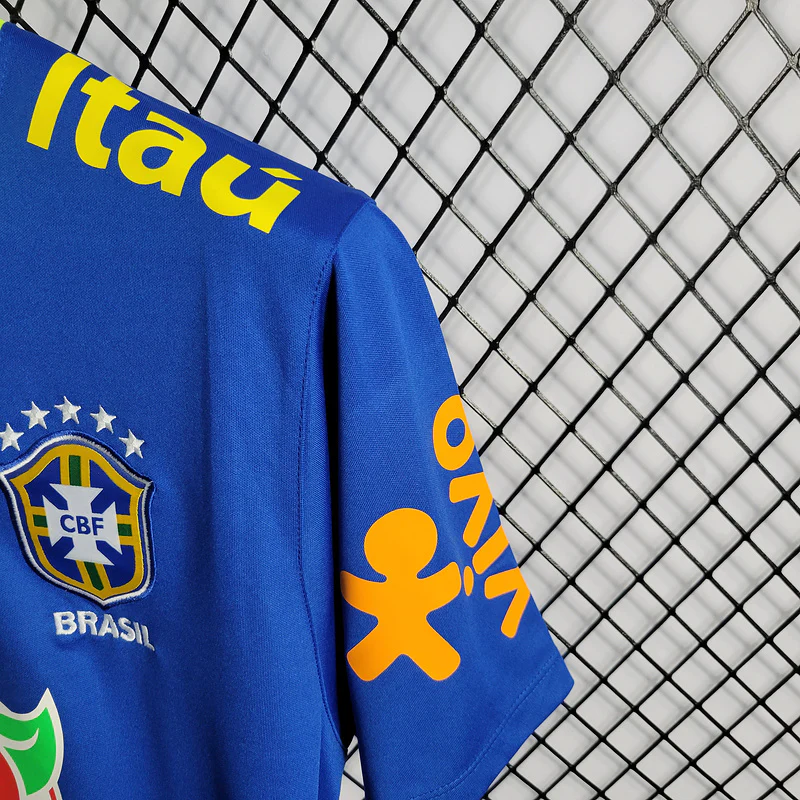 Brazil Training Wear Blue All Sponsor Size S-XXL - Image 4