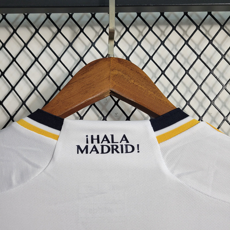 2023-24 Real Madrid Home Long Sleeved S-2XL - Image 7