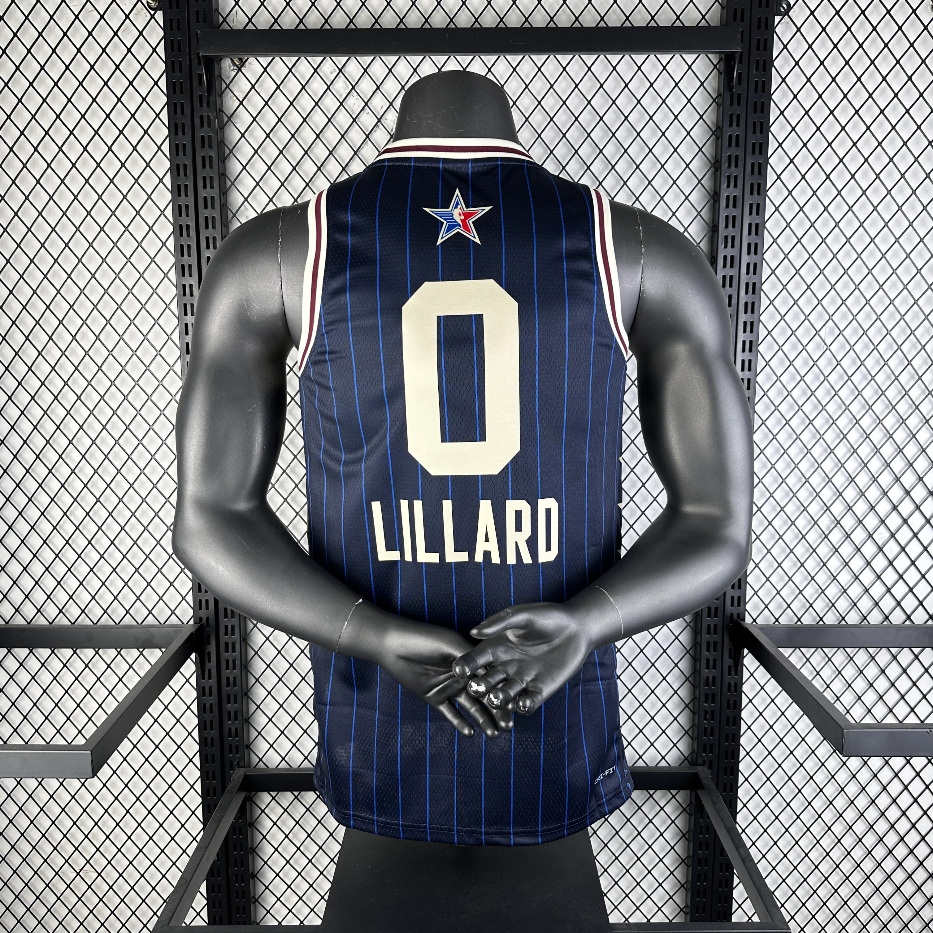 NBA 2024-25 All-Star Blue No. 0 LILLARD - Image 2