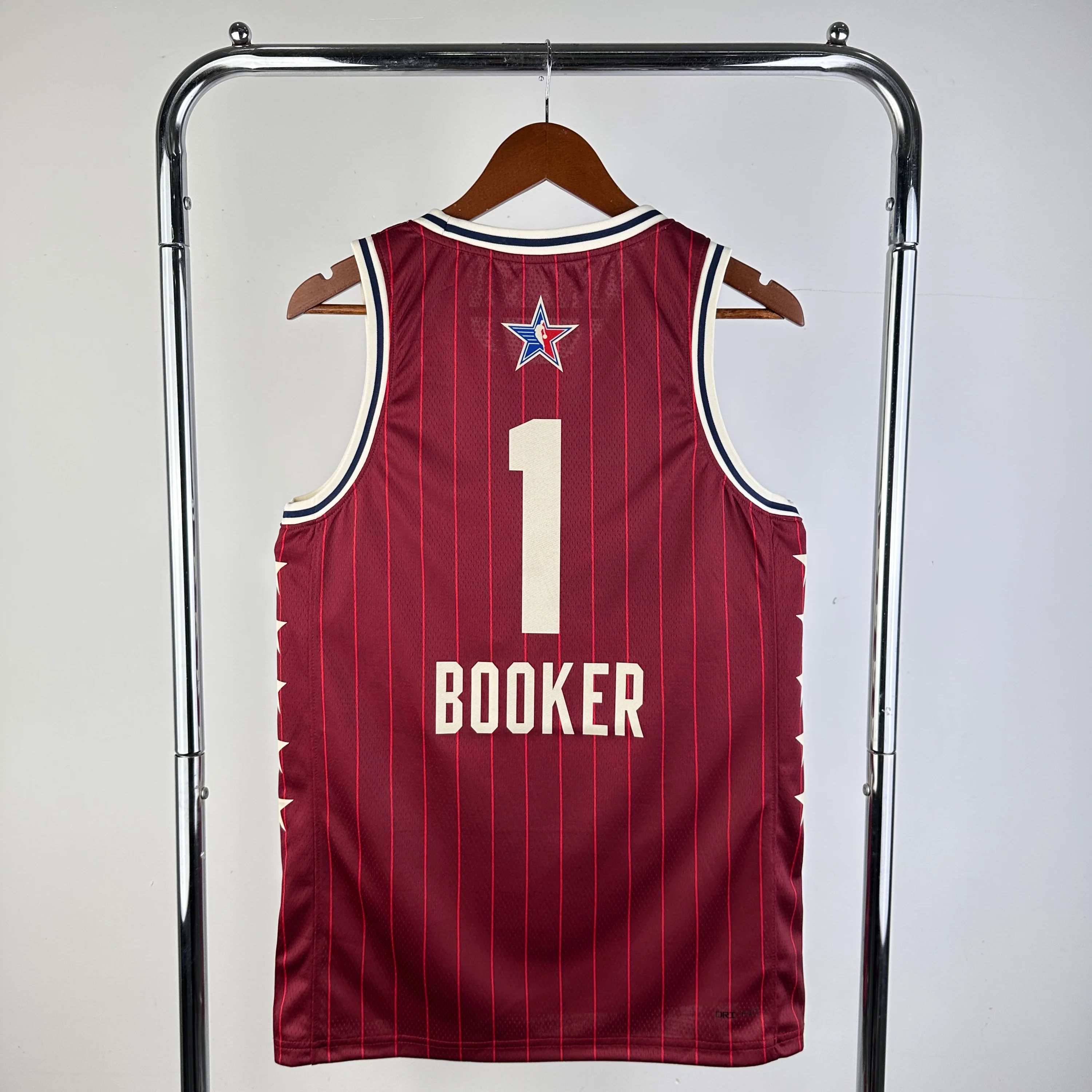 NBA 2024-25 All-Star Red No. 1 Booker - Image 3