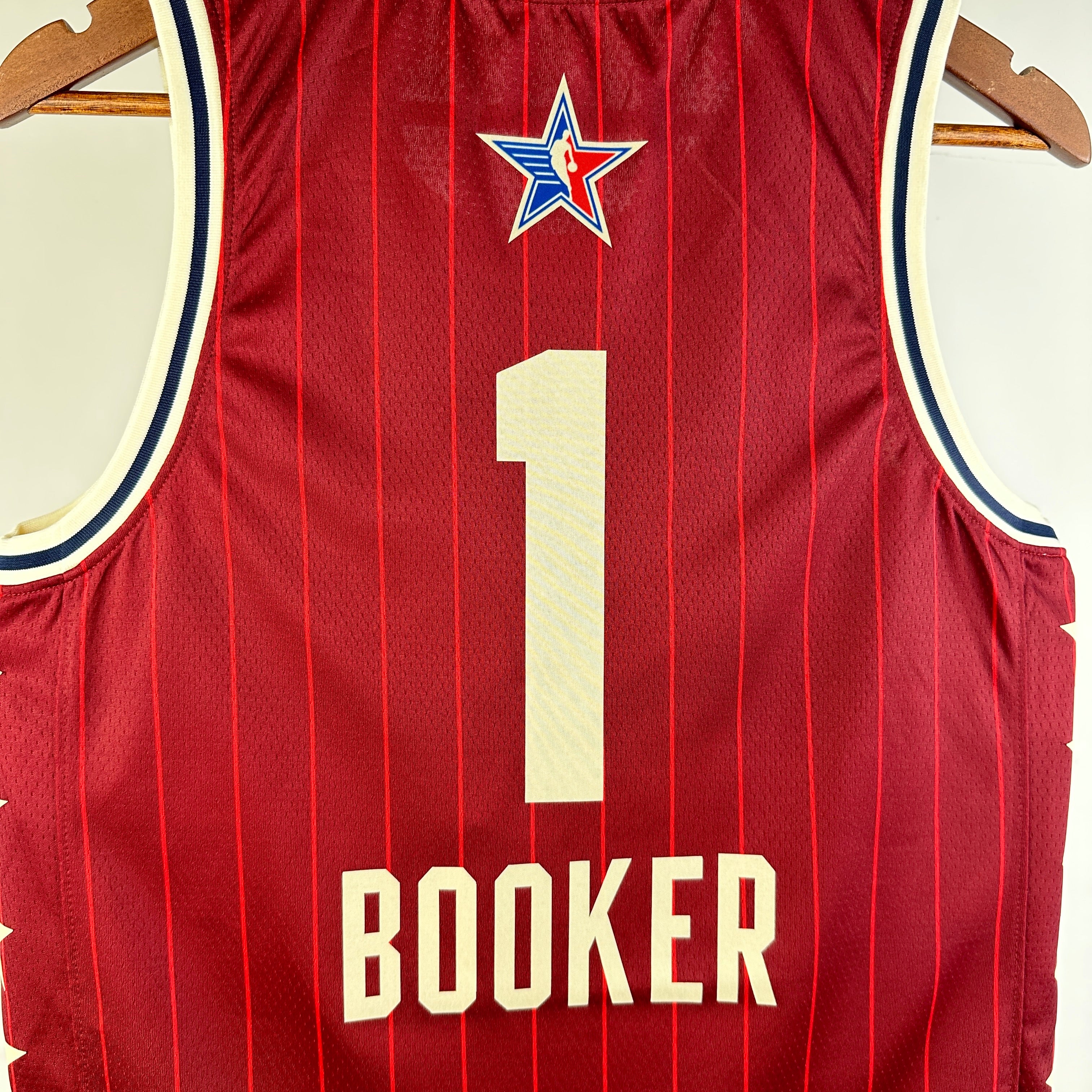 NBA 2024-25 All-Star Red No. 1 Booker - Image 4
