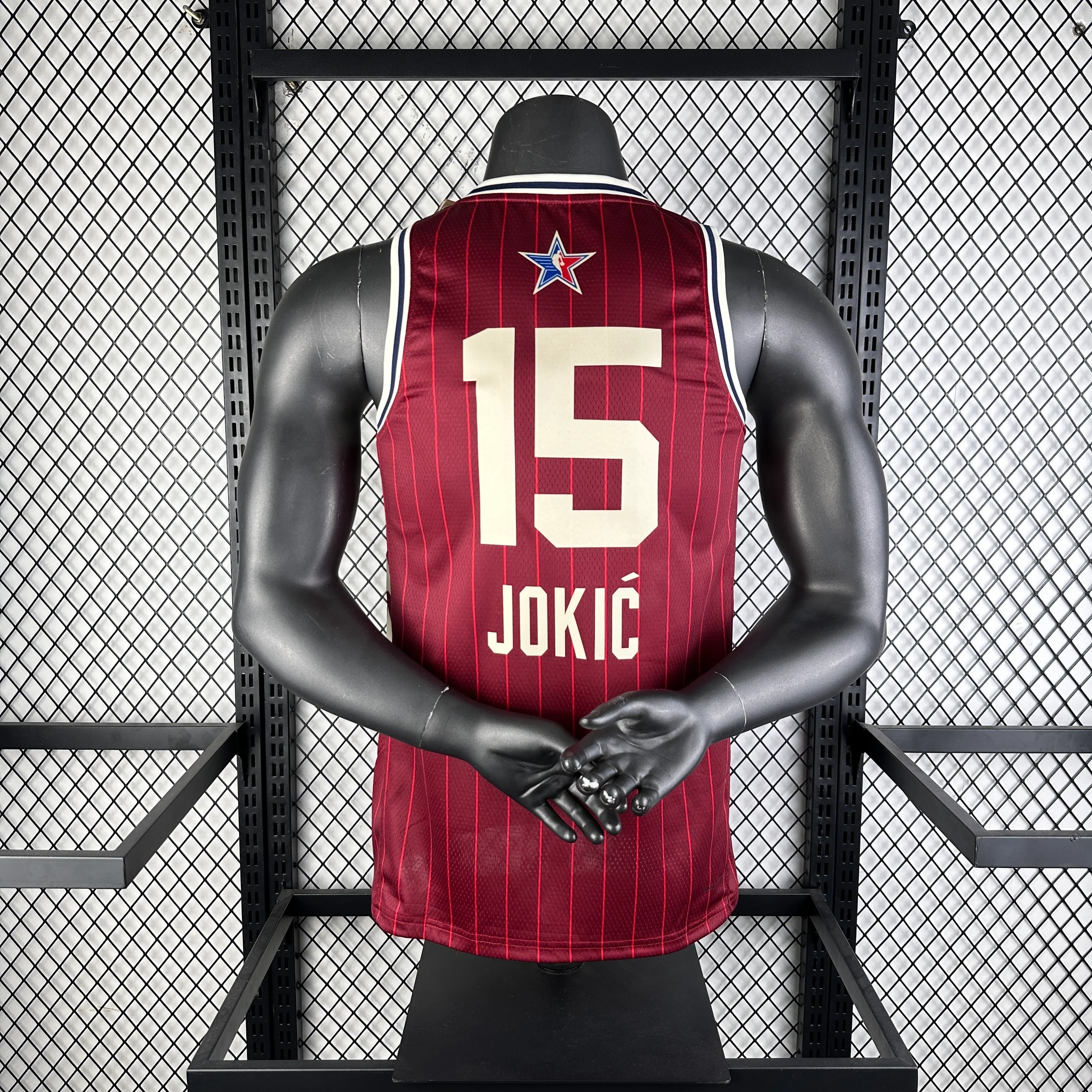NBA 2024-25 All-Star Red No. 15 JOKIC - Image 2