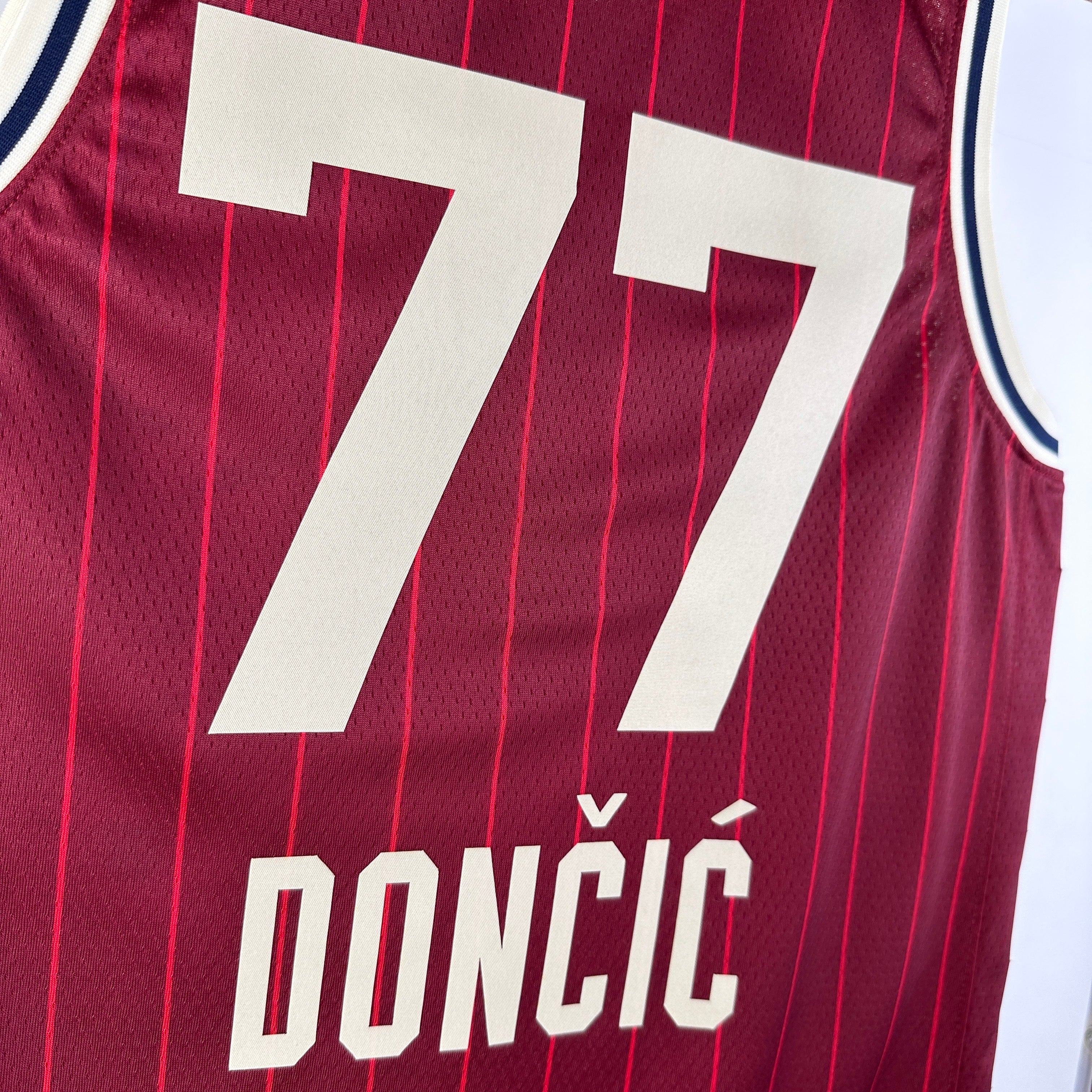 NBA 2024-25 All-Star Red No. 77 DONCIC - Image 6