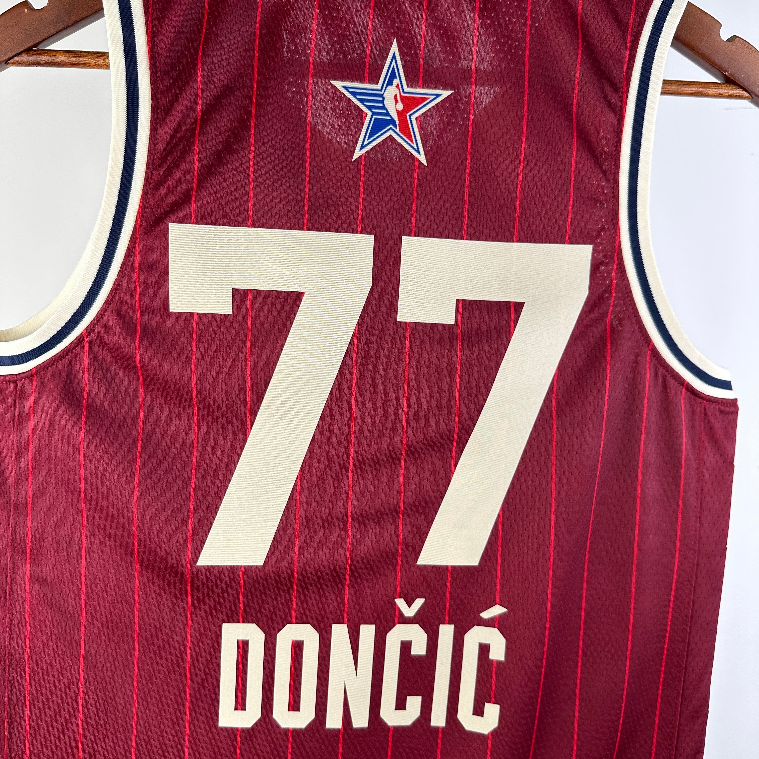 NBA 2024-25 All-Star Red No. 77 DONCIC - Image 9
