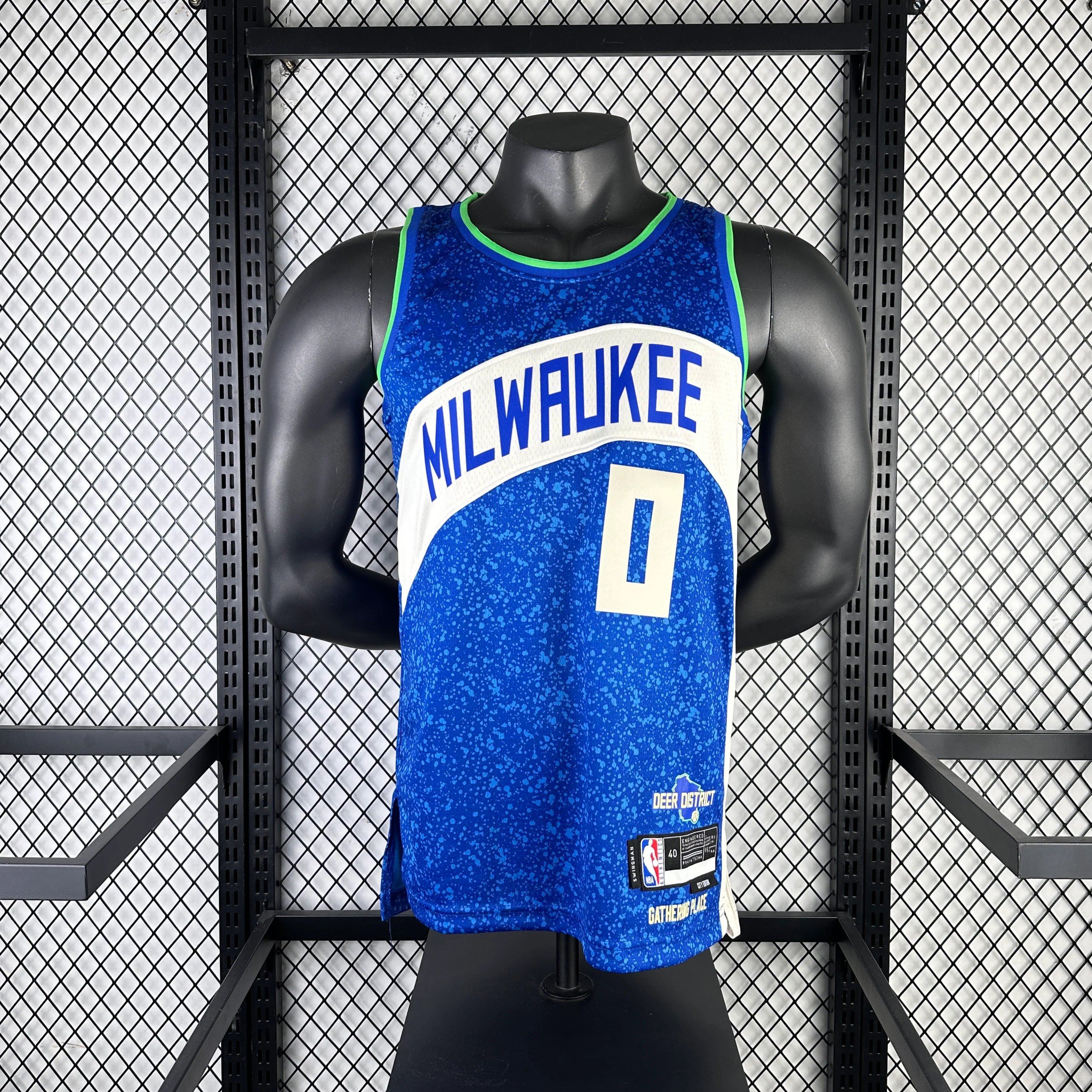 NBA 2024-25 Bucks City Edition No. 0 Lillard