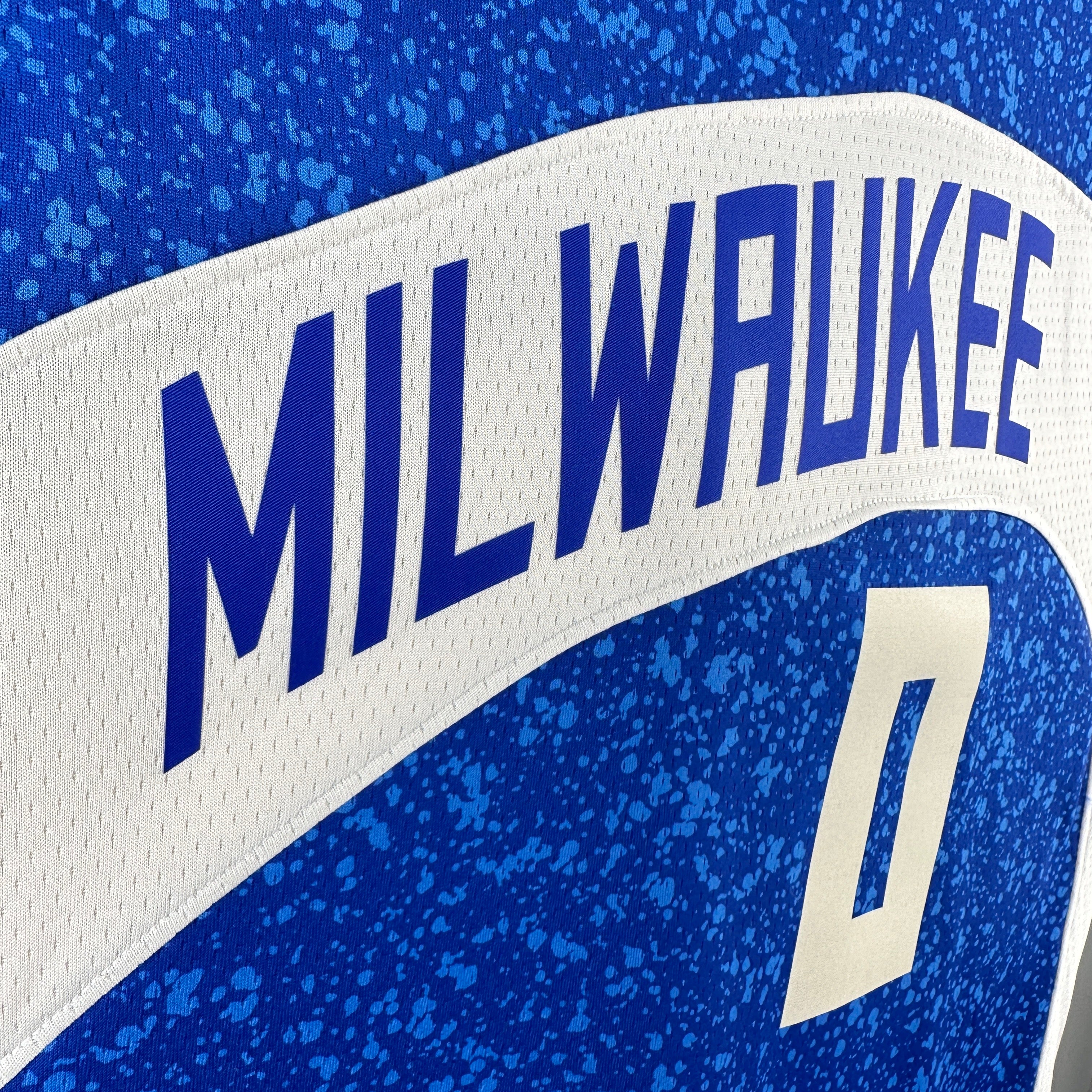 NBA 2024-25 Bucks City Edition No. 0 Lillard - Image 8