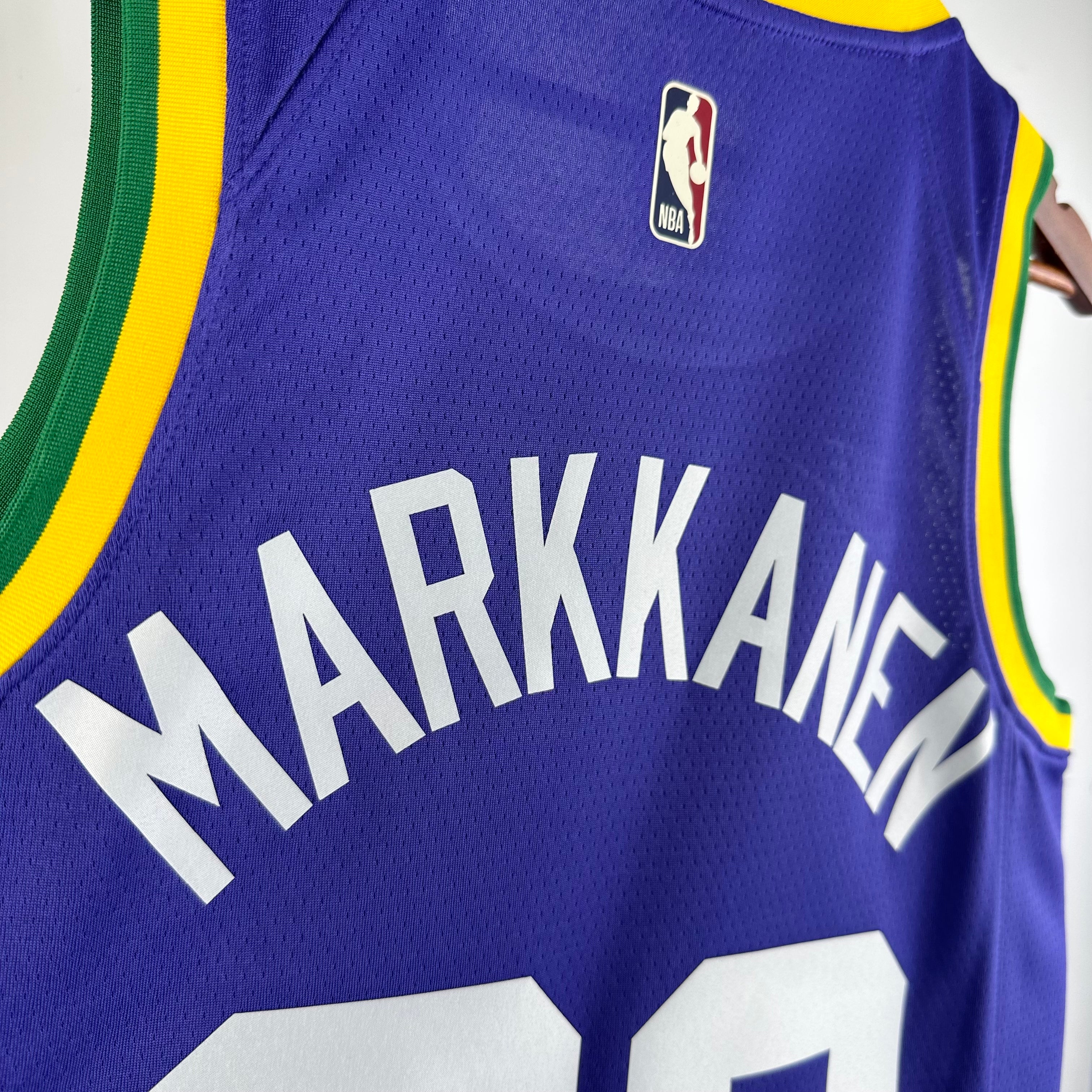NBA 2024-25 Jazz Retro No. 23 MARKKANEN - Image 6