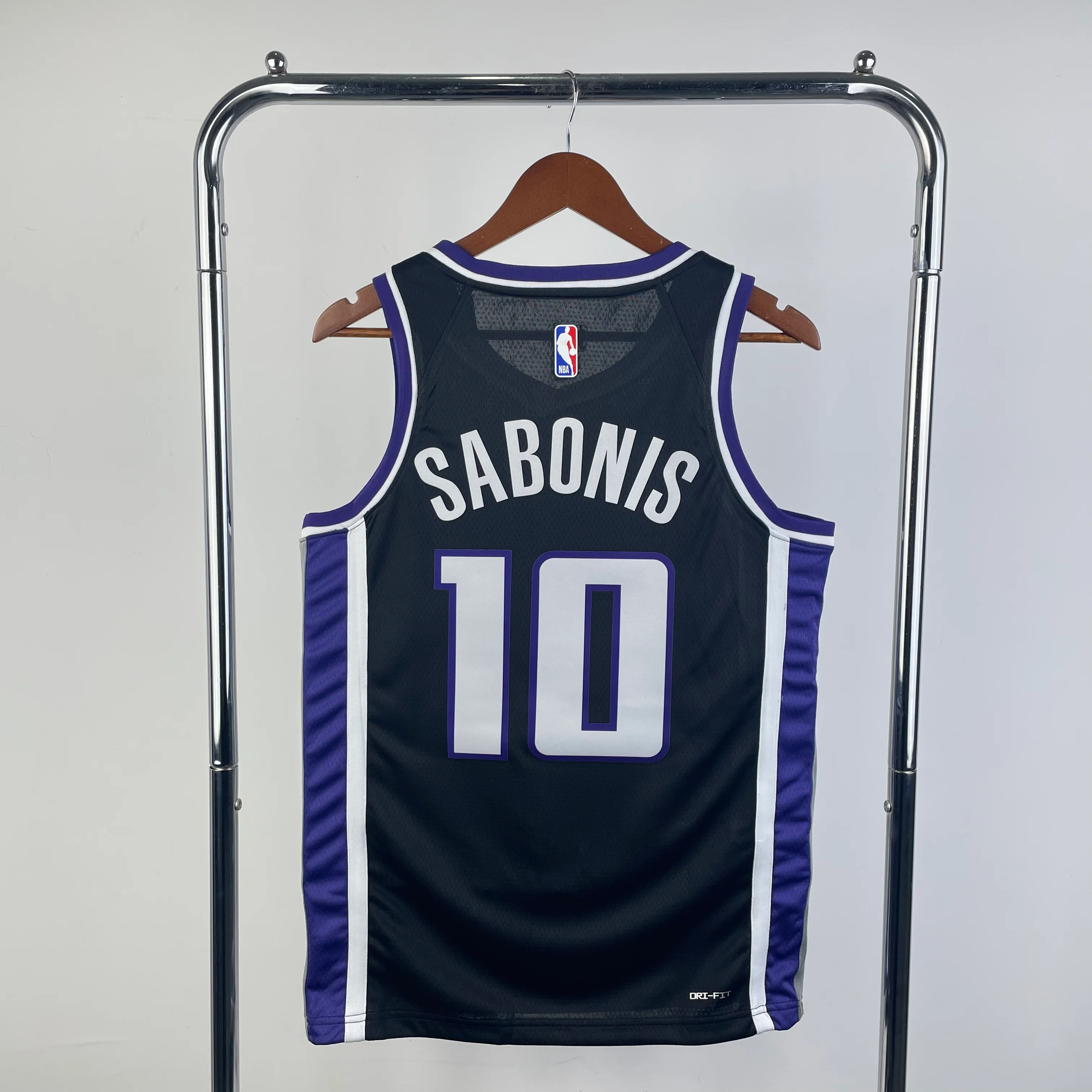 NBA 2024-25 Kings away black No. 10 SABONIS - Image 3