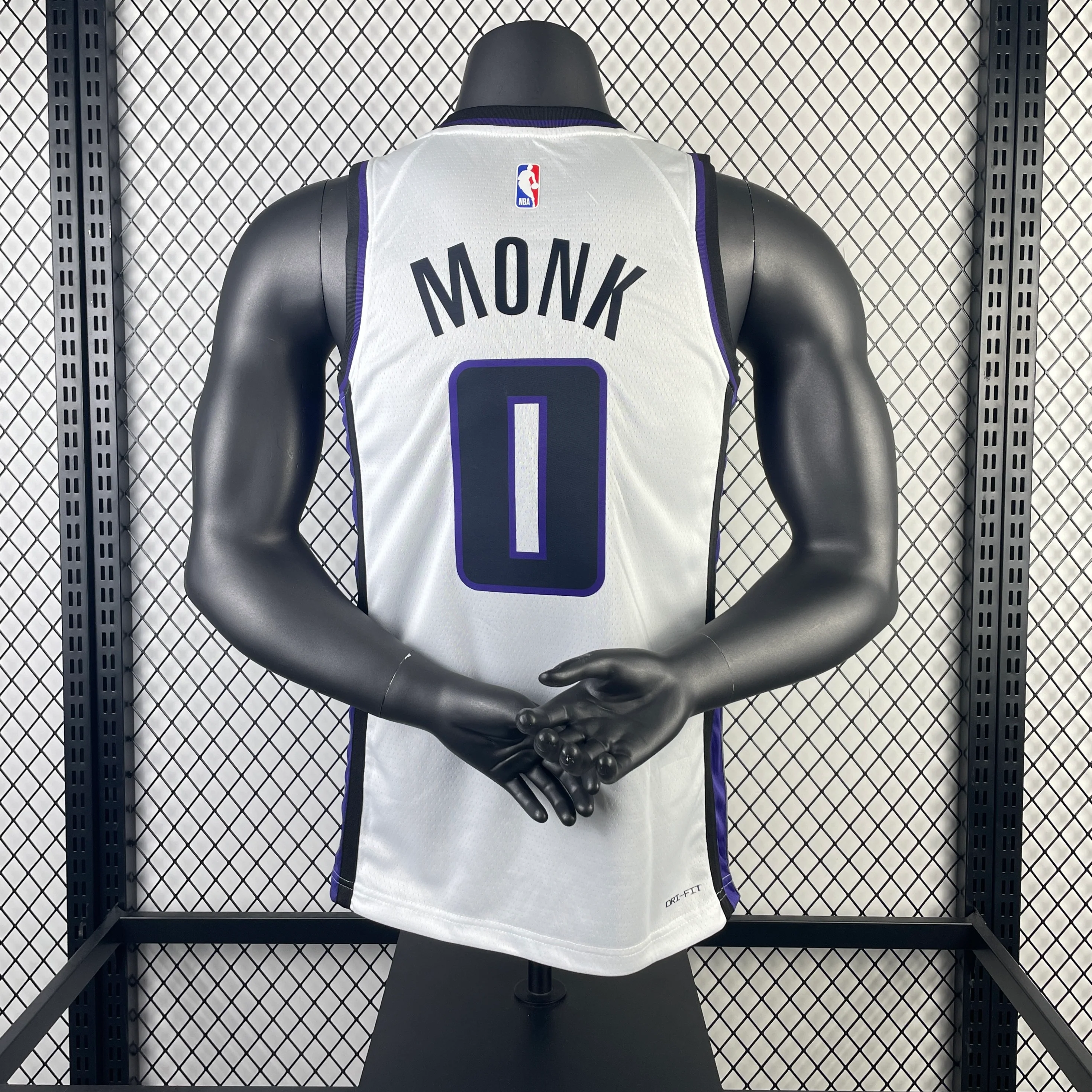NBA 2024-25 Kings home white No. 0 Monk - Image 2