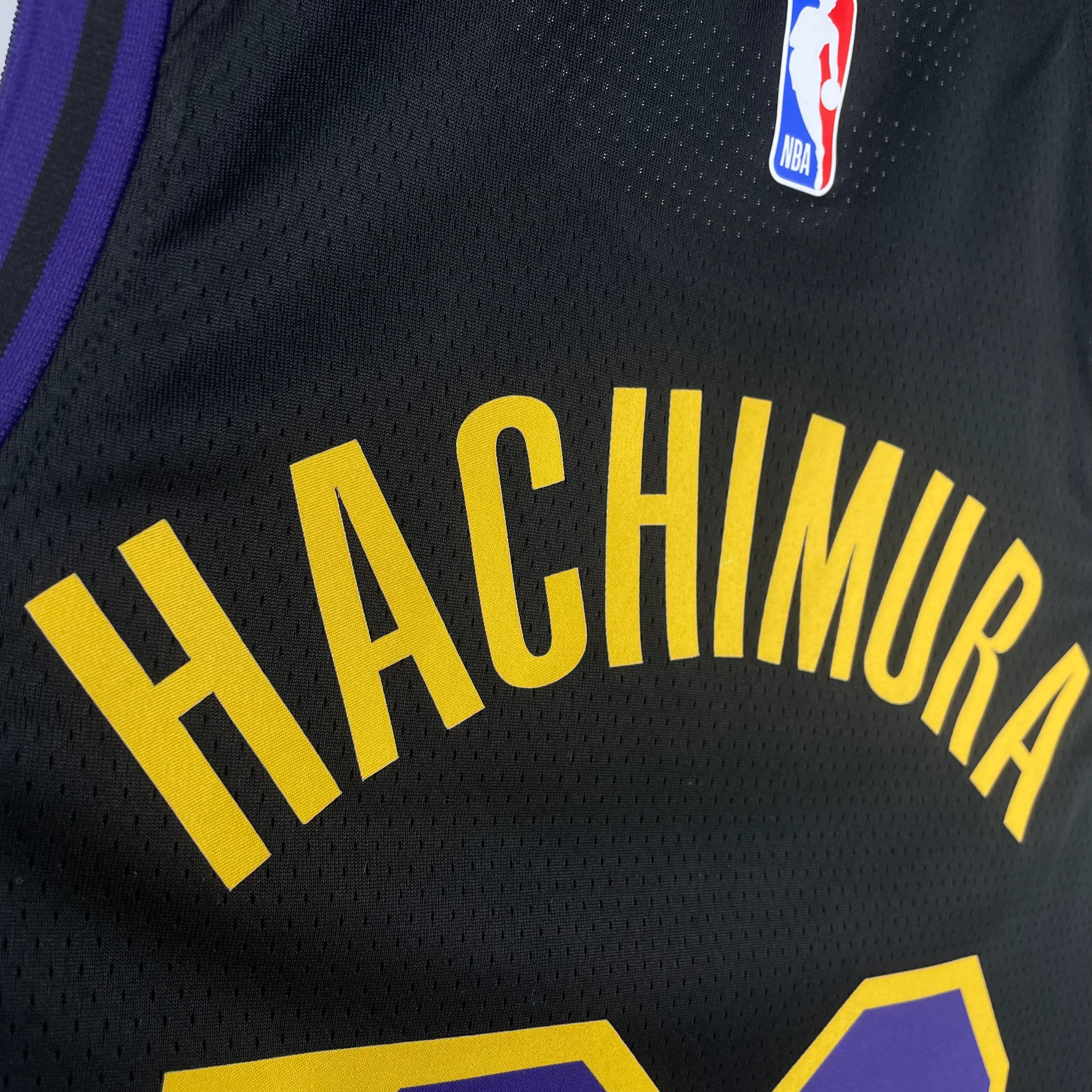 NBA 2024-25 Lakers City Edition No.28 HACHIMURA - Image 5