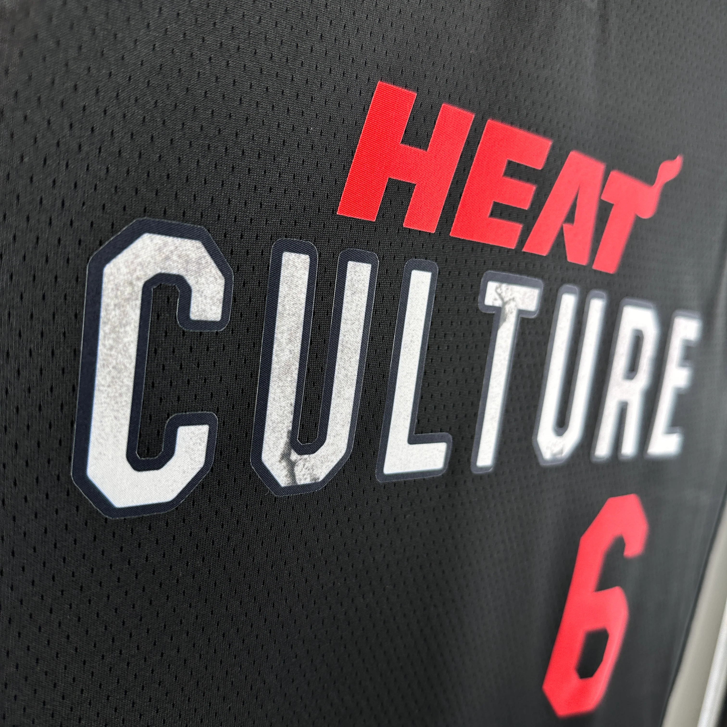 NBA 2024-25 Miami Heat City Edition No. 6 James - Image 7