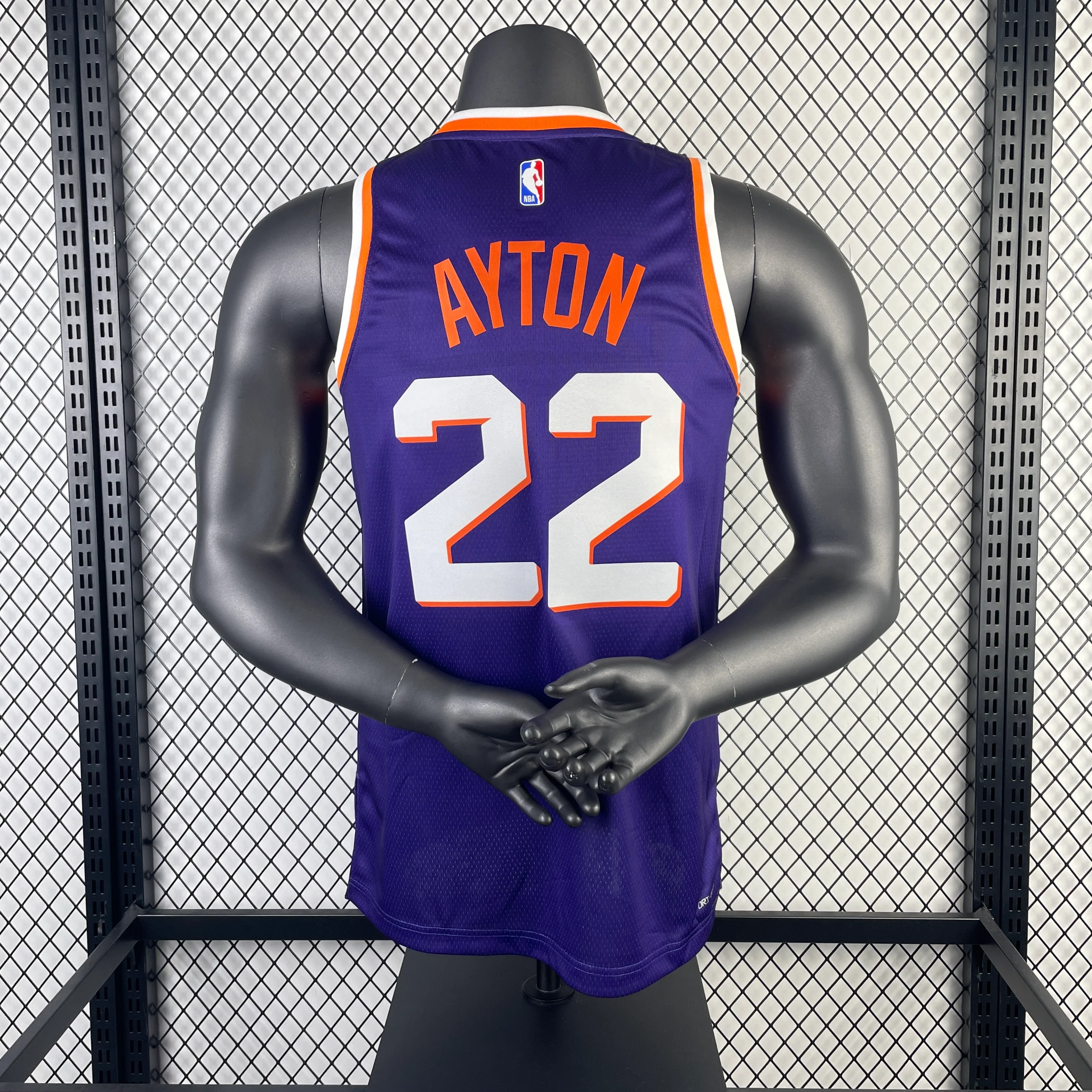 NBA 2024-25 Suns away purple No. 22 AYTON - Image 2