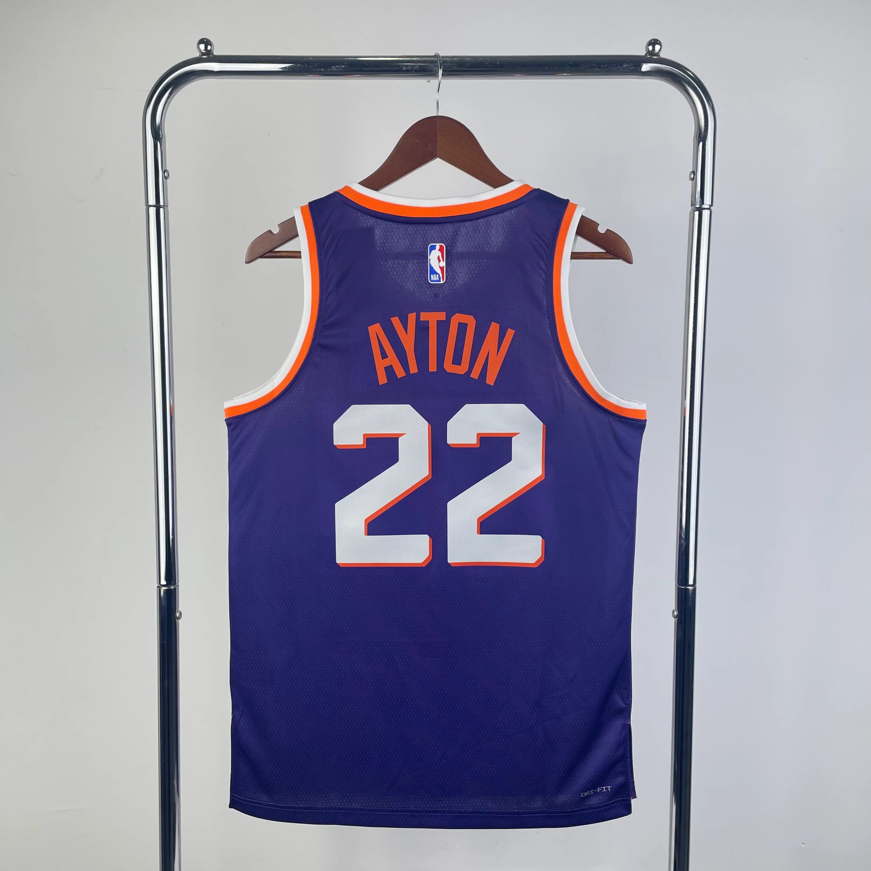 NBA 2024-25 Suns away purple No. 22 AYTON - Image 4