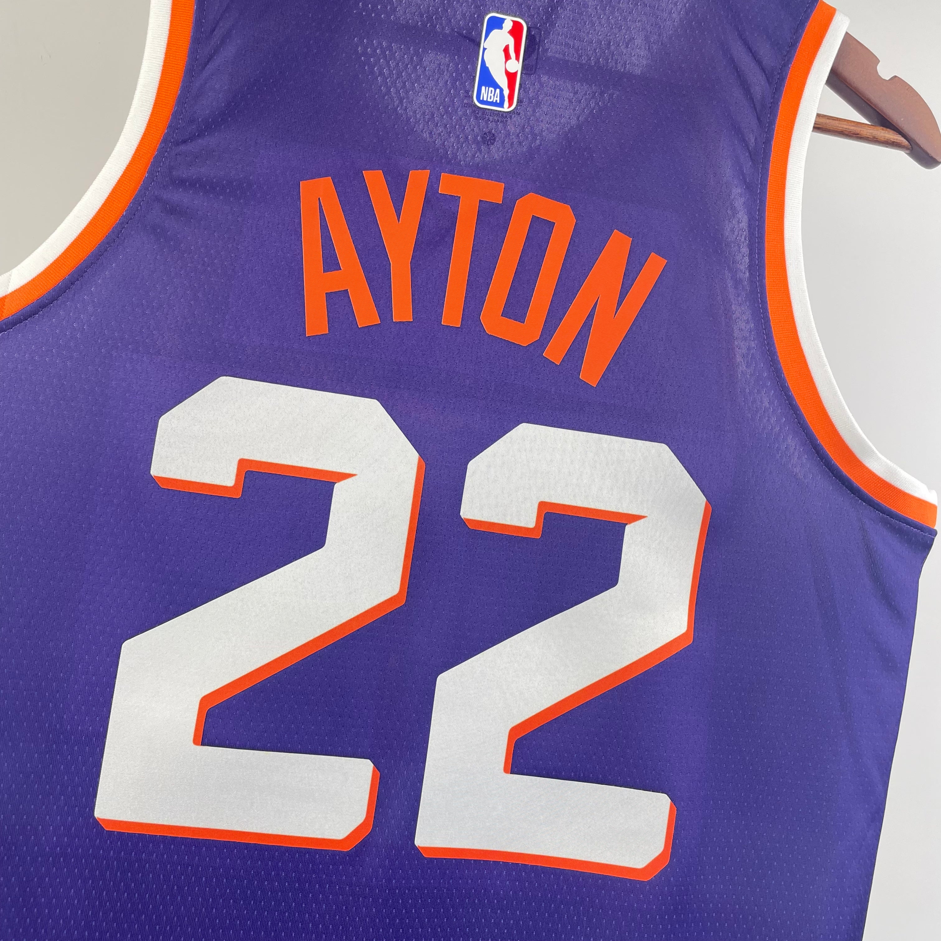NBA 2024-25 Suns away purple No. 22 AYTON - Image 7