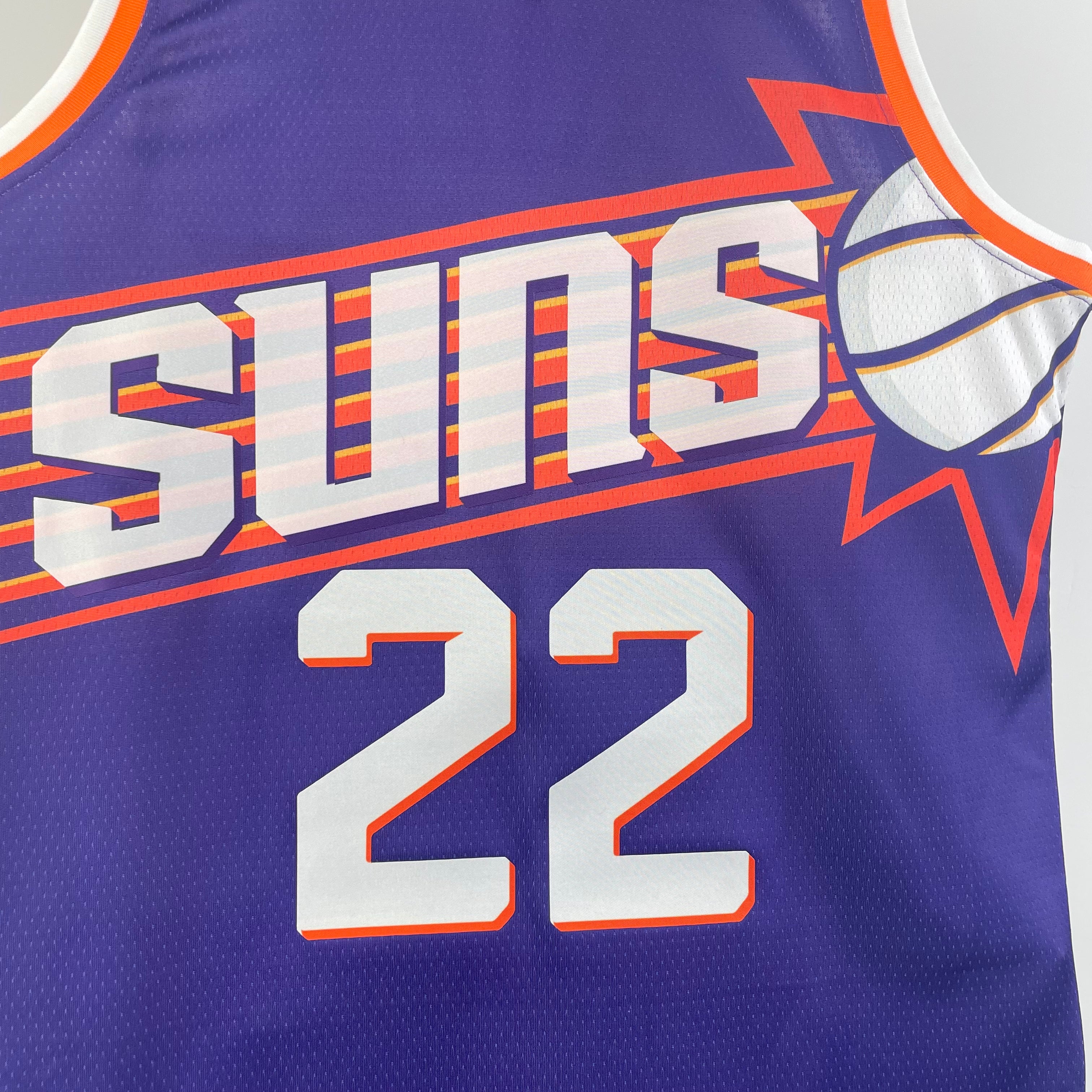 NBA 2024-25 Suns away purple No. 22 AYTON - Image 8