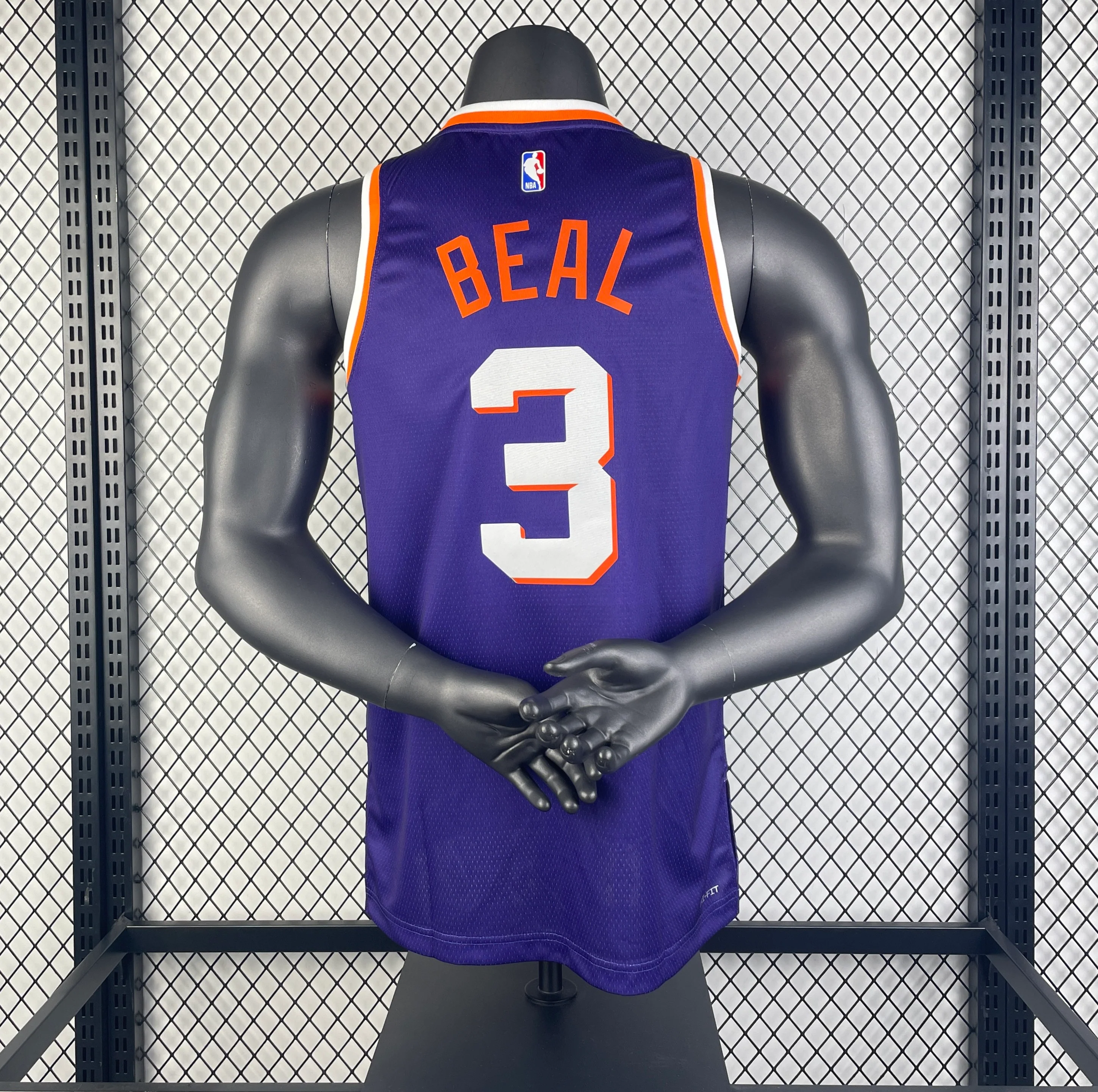 NBA 2024-25 Suns Away Purple No. 3 BEAL - Image 2