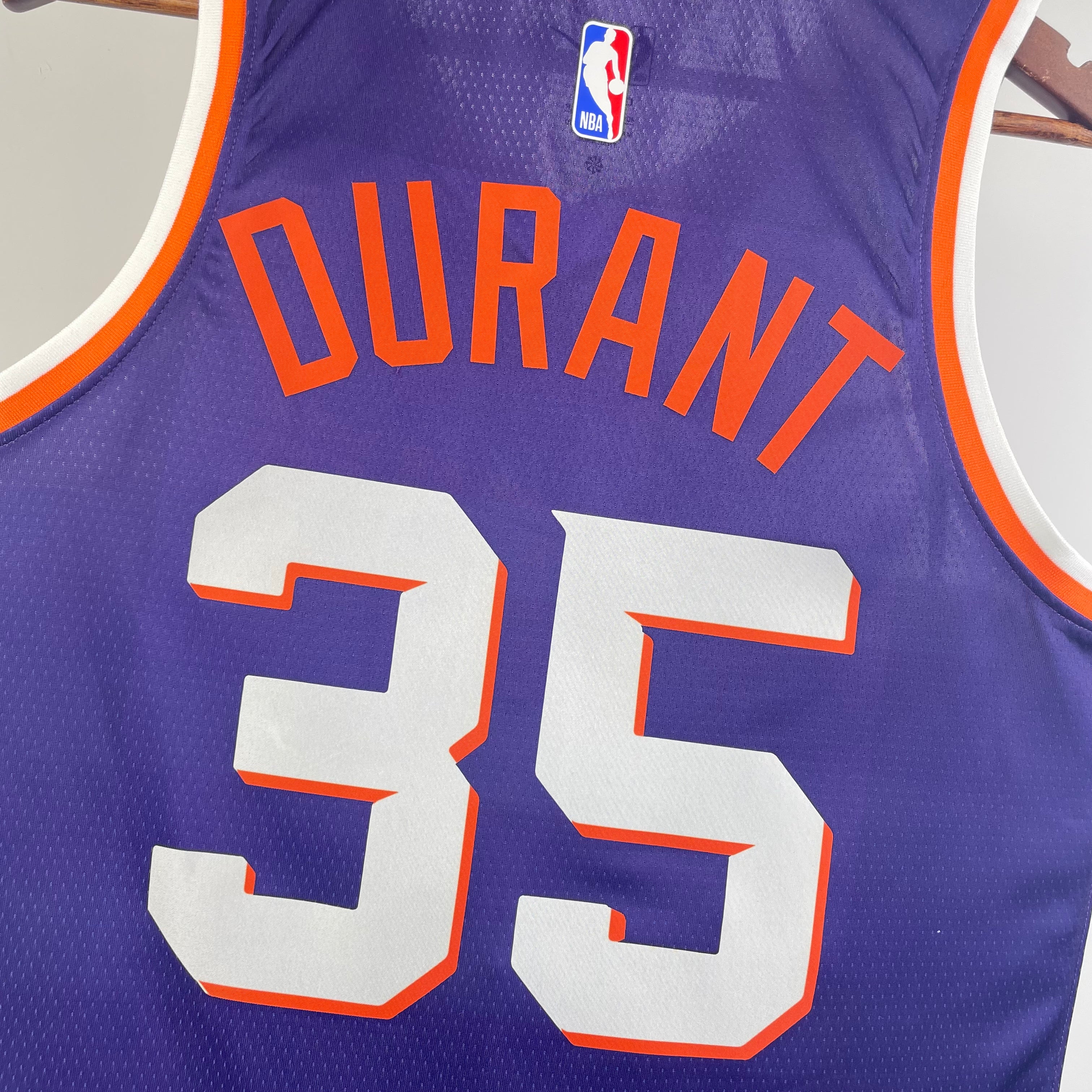 NBA 2024-25 Suns Away Purple No. 35 DURANT - Image 8