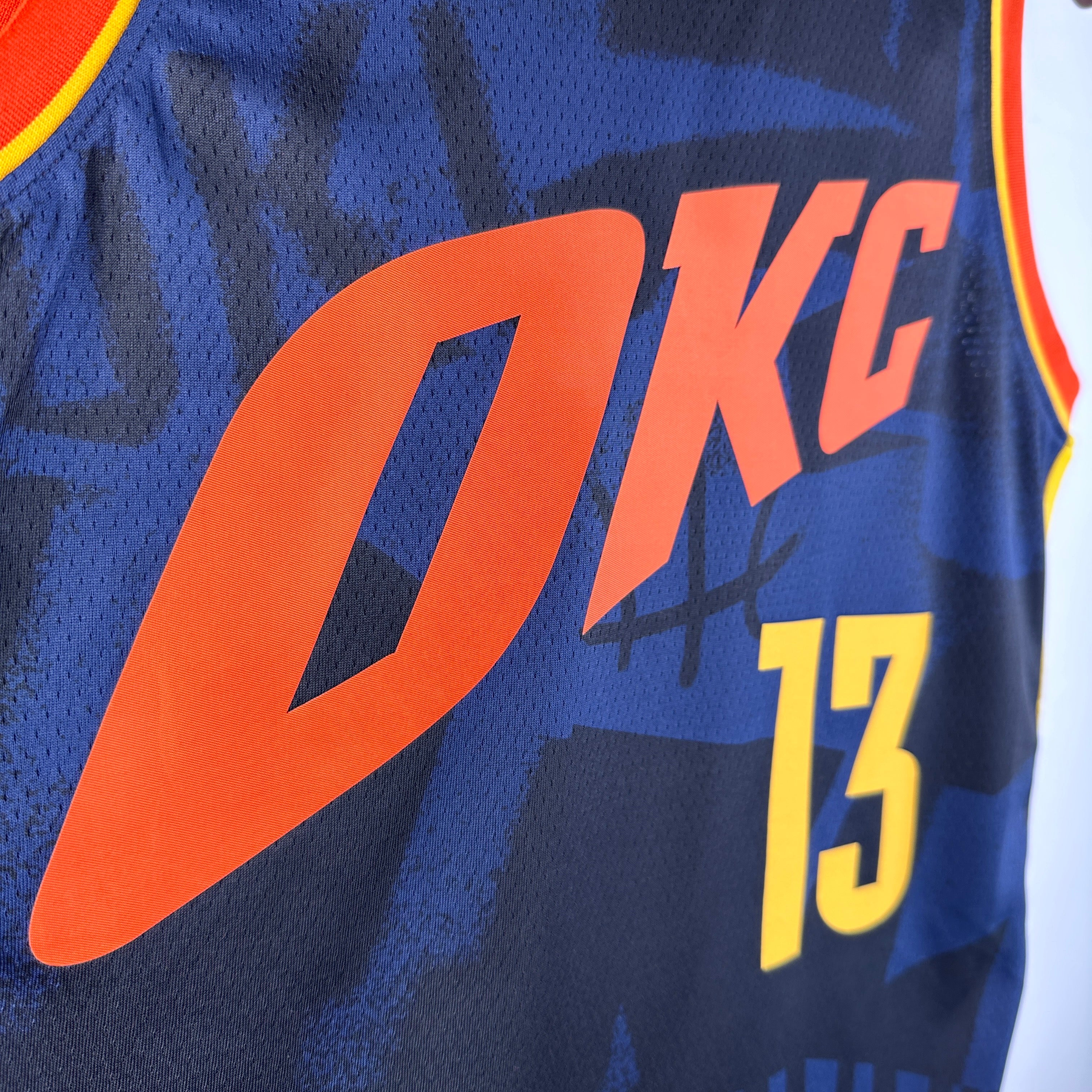 NBA 2024-25 Thunder City Edition No.13 GEORGE - Image 6