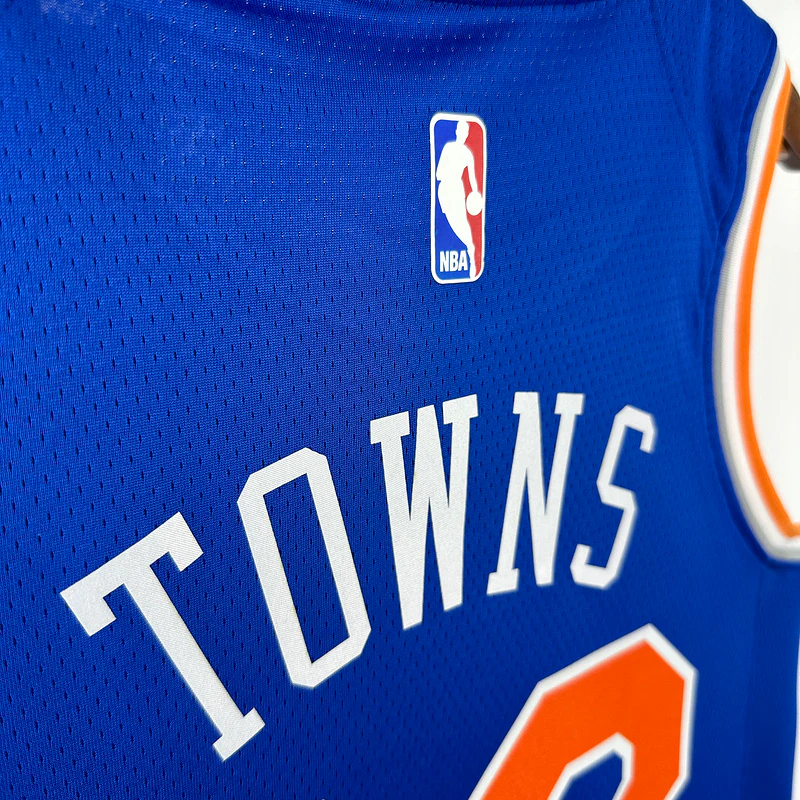 NBA 2025-26 New York Knicks  32 TOWNS Blue - Image 3