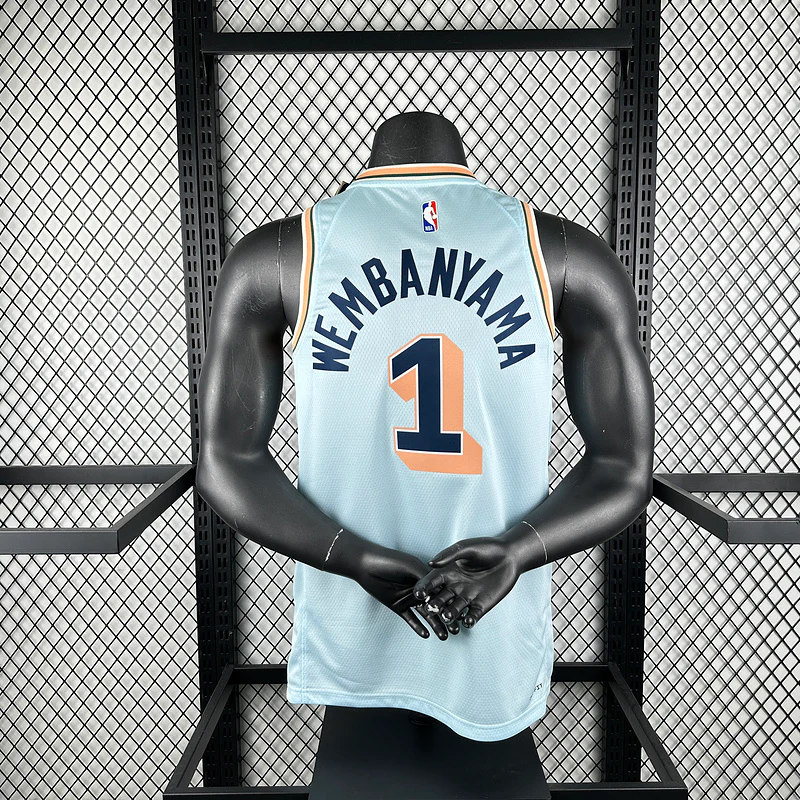 NBA 2025-26 San Antonio Spurs  1 WEMBANYAMA - Image 2