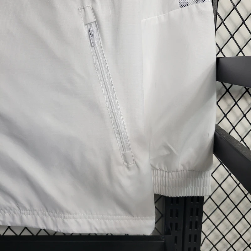 Real Madrid White Windbreaker S-2XL - Image 3