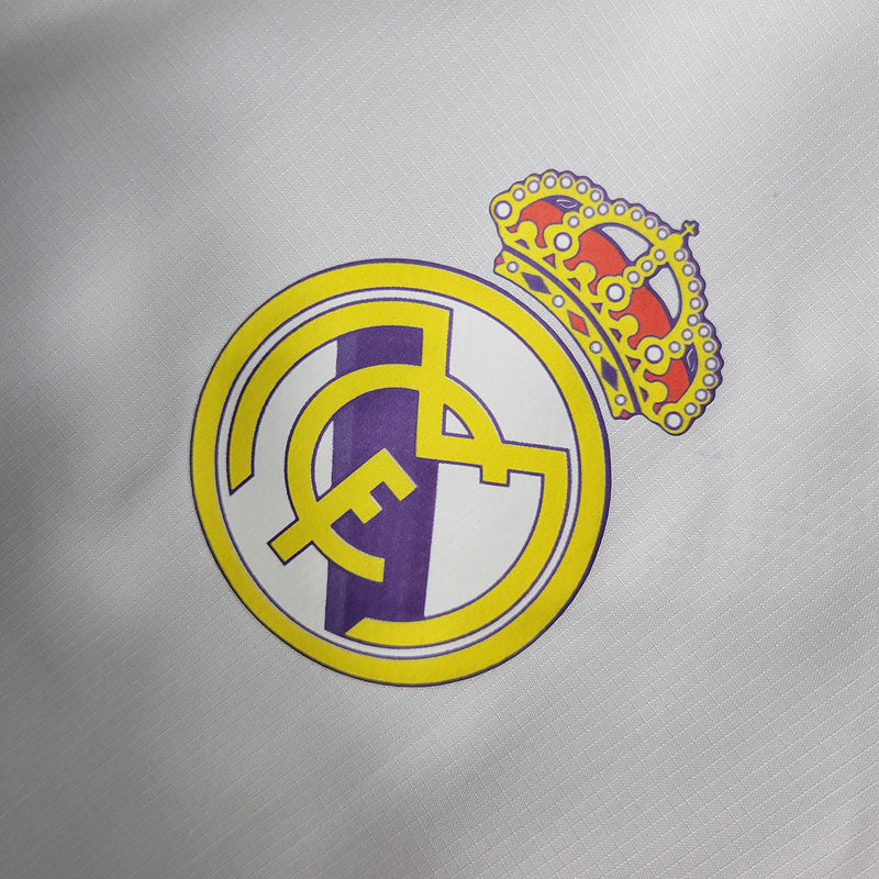 Real Madrid White Windbreaker S-2XL - Image 6