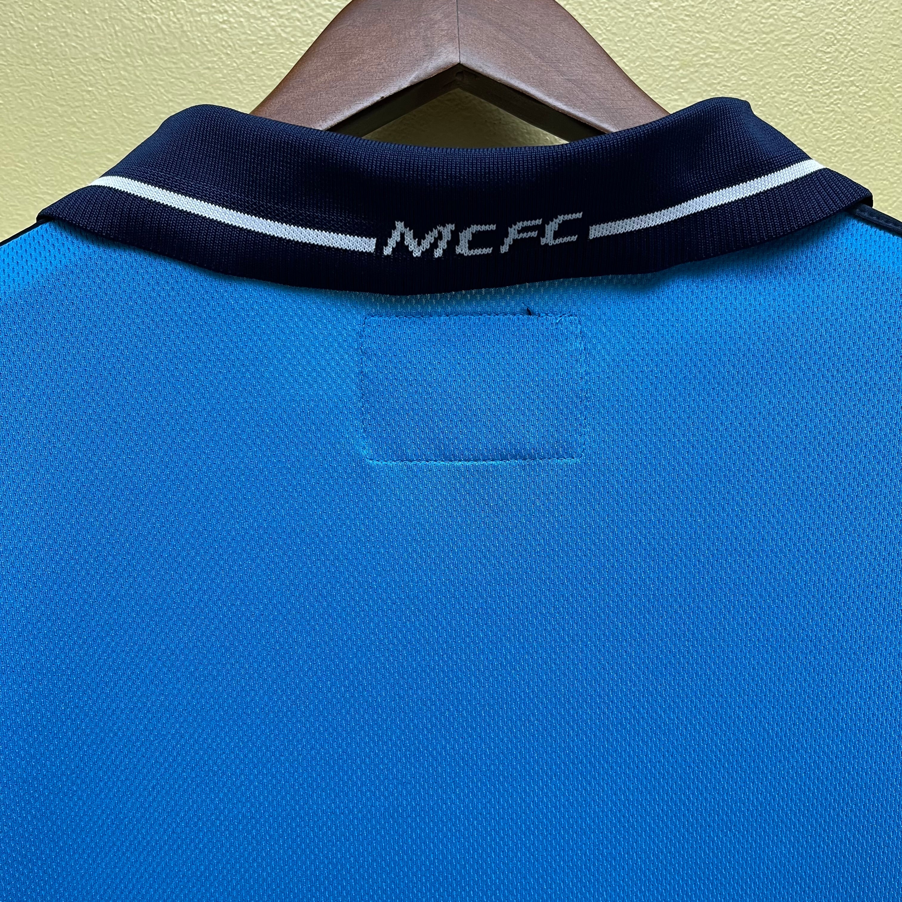 2002-03 Manchester City Home Retro S-2XL - Image 3